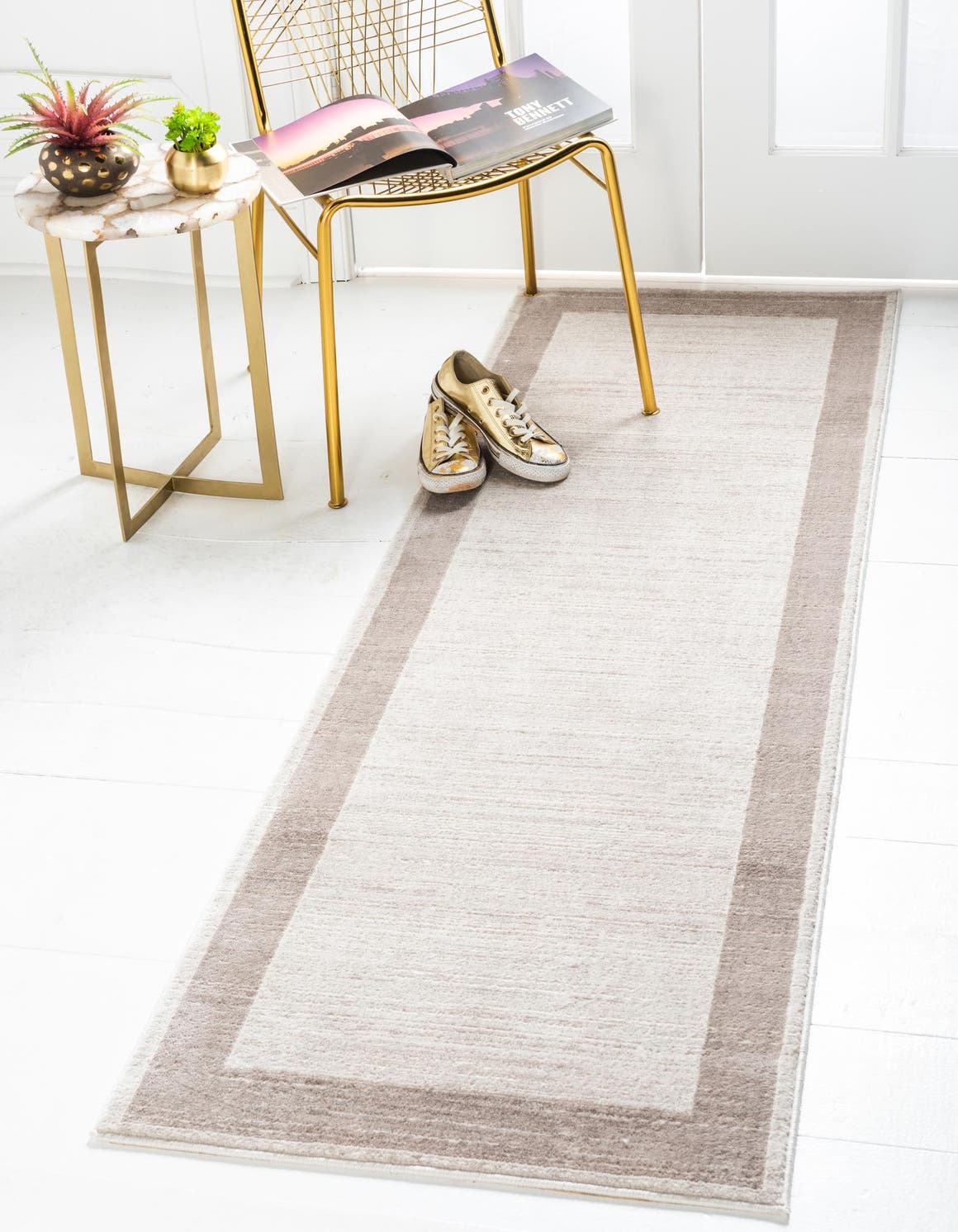 Läufer Teppich Bellevue in Beige von Hadorn™ - Lifestyle Image