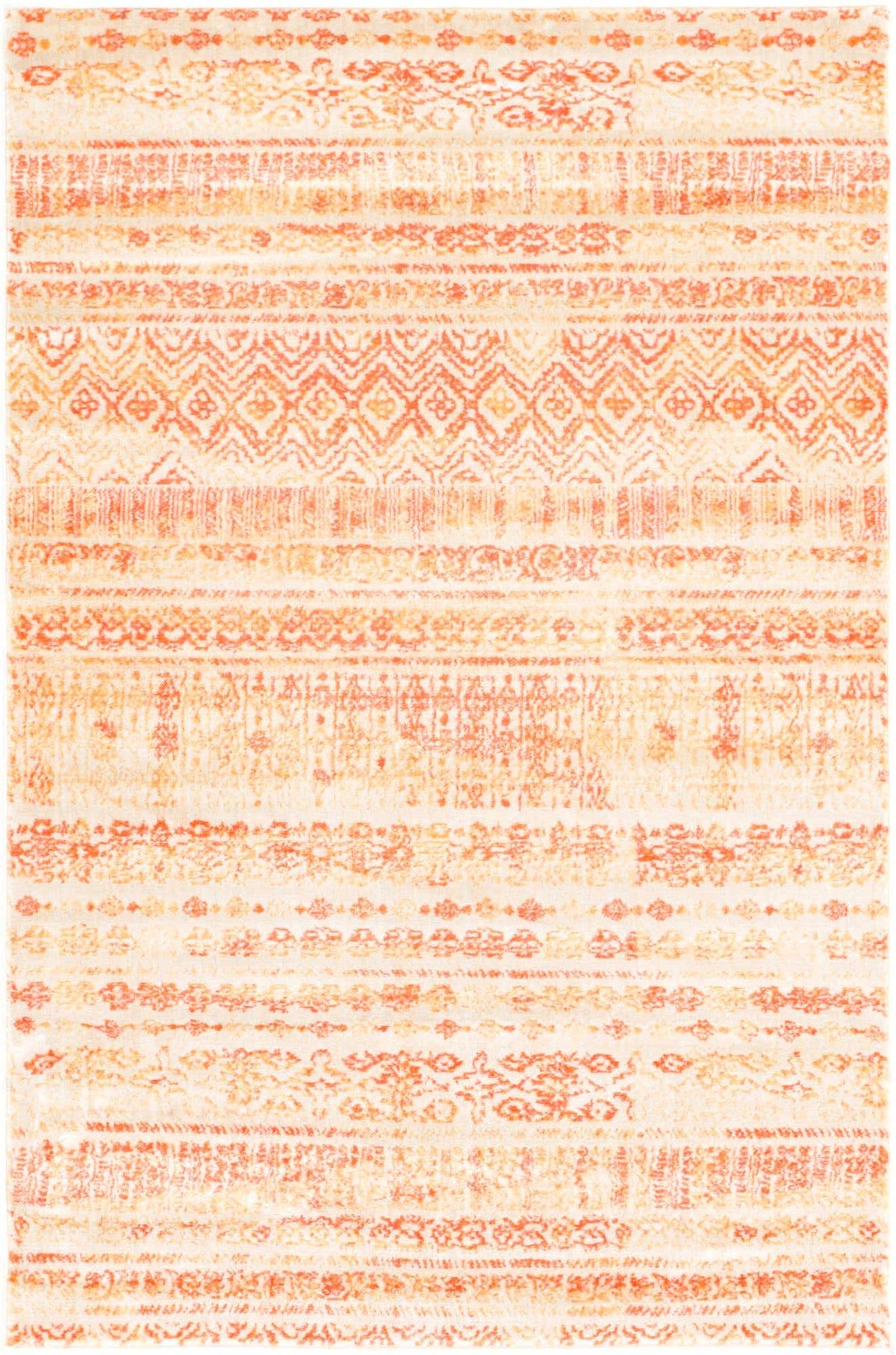 Rechteck Teppich Solaris in Orange von Hadorn™ - Lifestyle Image