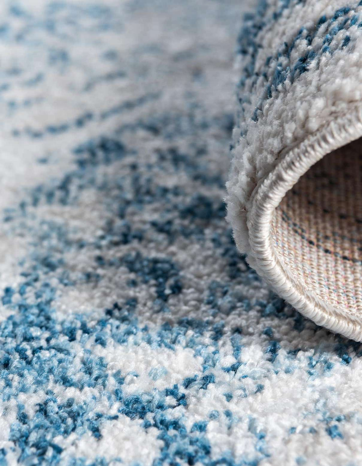 Rechteck Teppich Brooklyn in Hellblau von Hadorn™ - Lifestyle Image