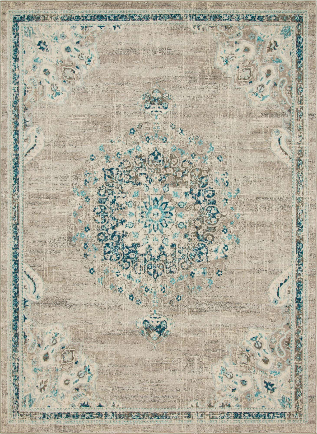 Rechteck Teppich Carrington in Grau von Hadorn™ - Lifestyle Image