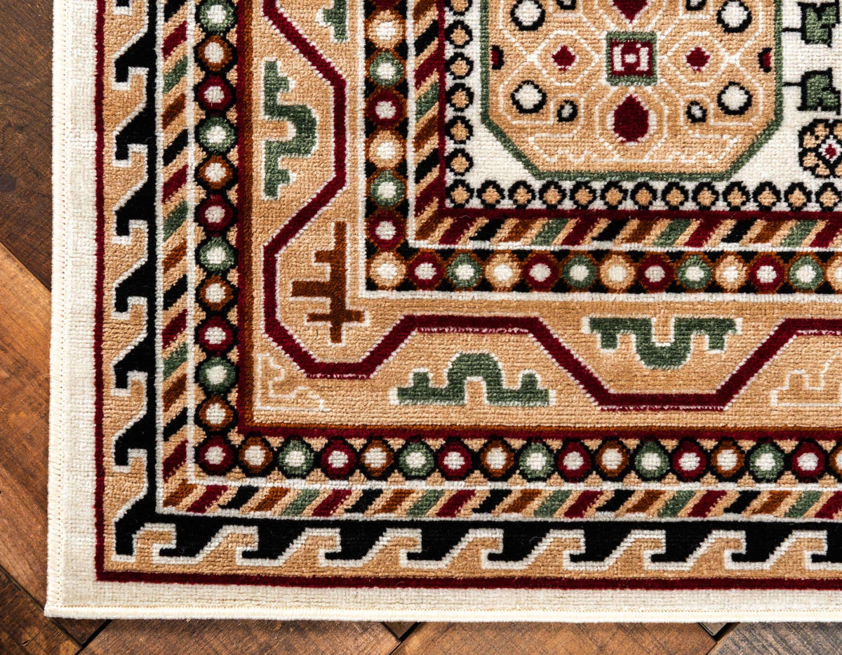 Läufer Teppich Gharajeh in Beige von Hadorn™ - Lifestyle Image