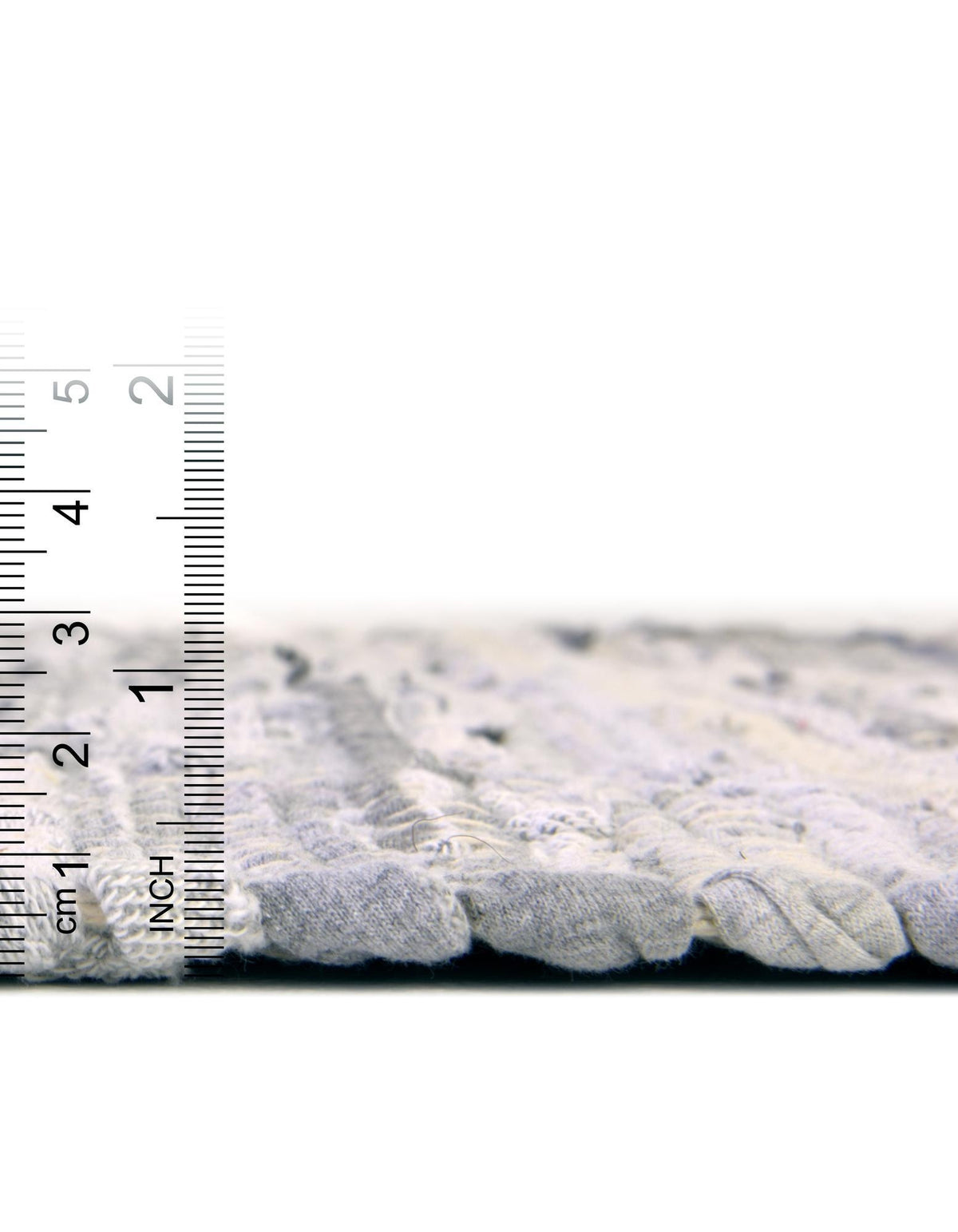 Kunstfaser Teppich Chindi Cotton in Grau von Hadorn™ - Lifestyle Image