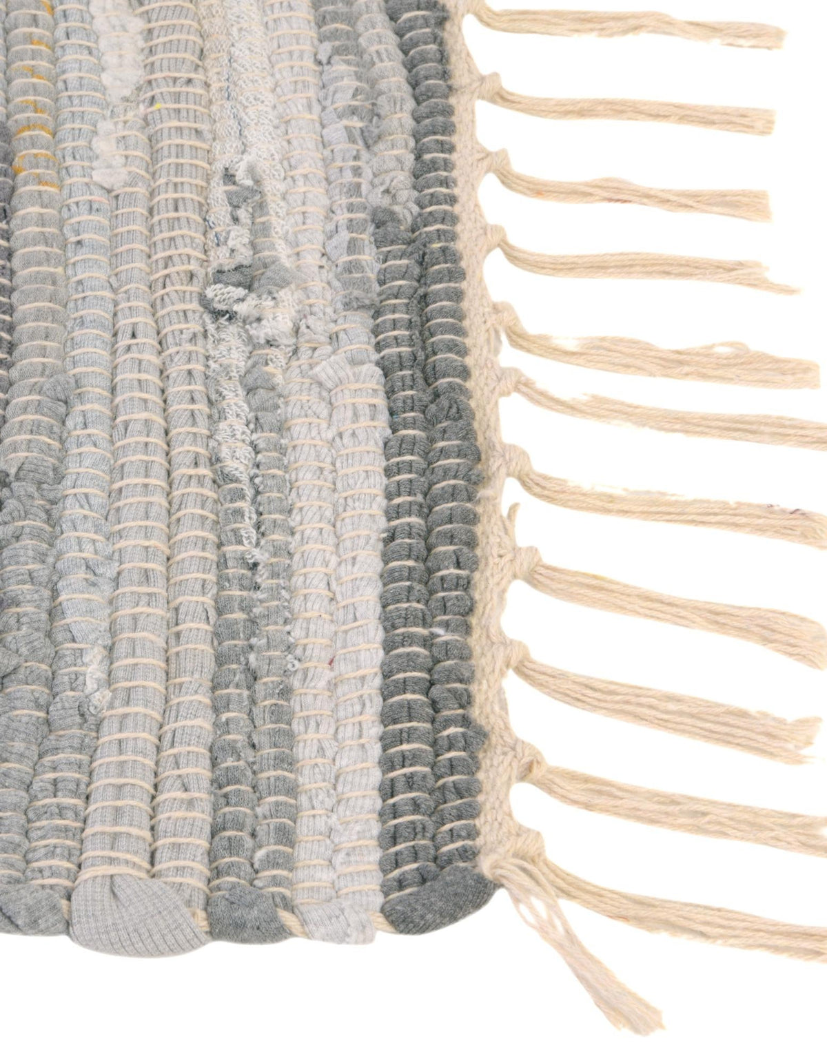 Kunstfaser Teppich Chindi Cotton in Grau von Hadorn™ - Lifestyle Image