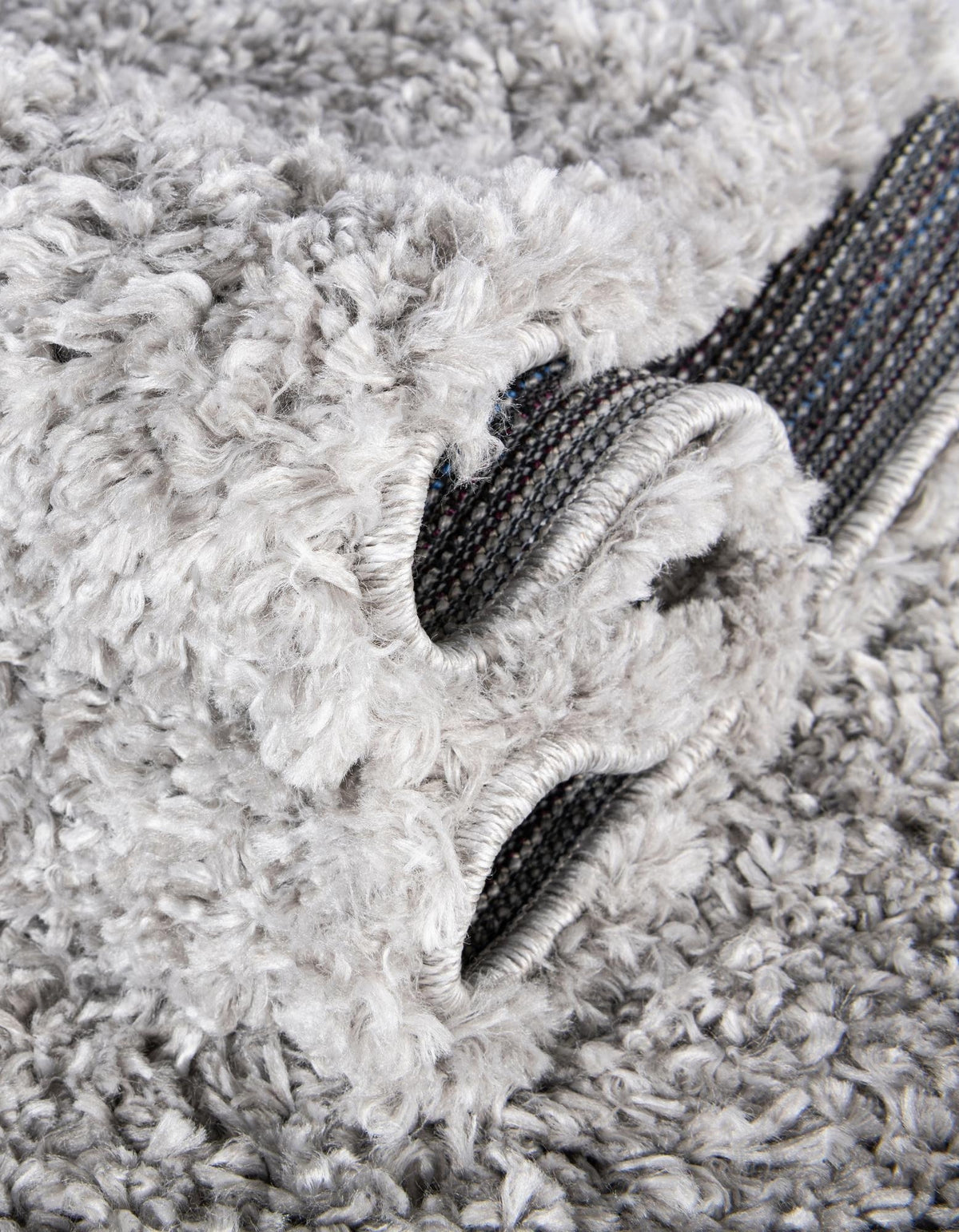 Rechteck Hochflorteppich Zermatt Shag in Grau von Hadorn™ - Lifestyle Image