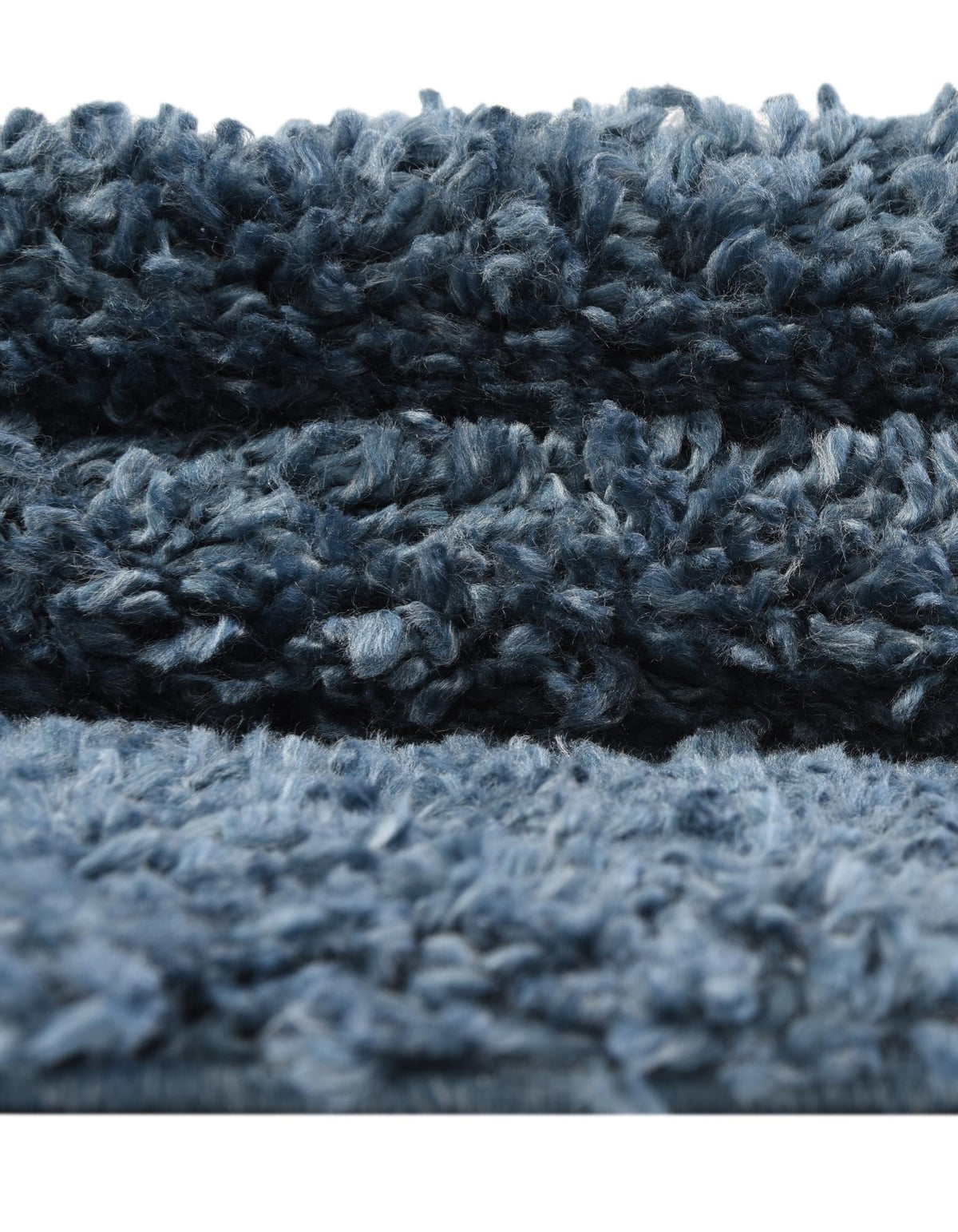 Läufer Hochflorteppich Zermatt Shag in Blau von Hadorn™ - Lifestyle Image