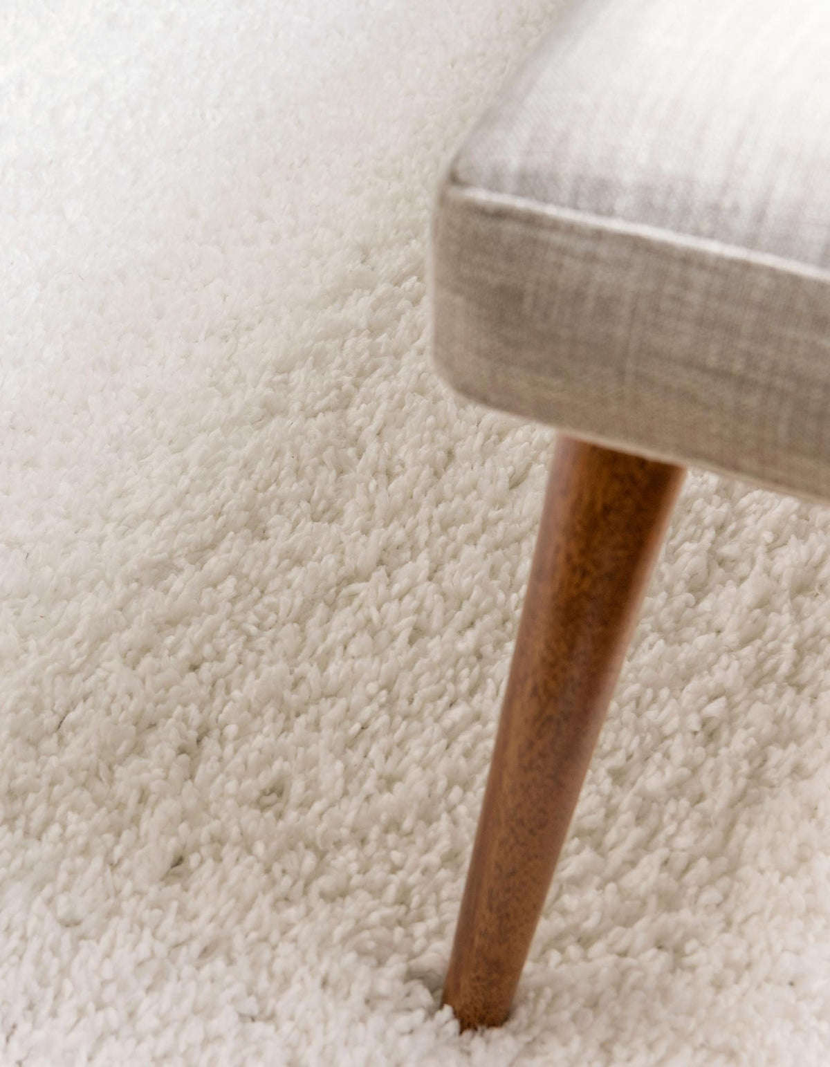 Rechteck Hochflorteppich Zermatt Shag in Beige von Hadorn™ - Lifestyle Image