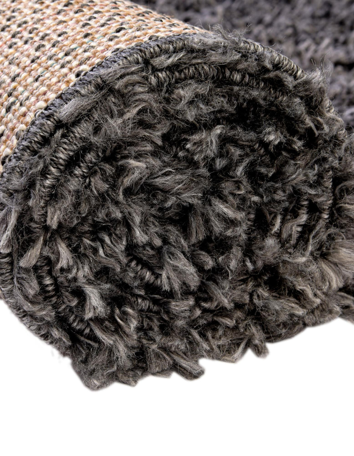 Rechteck Hochflorteppich Zermatt Shag in Grau von Hadorn™ - Lifestyle Image