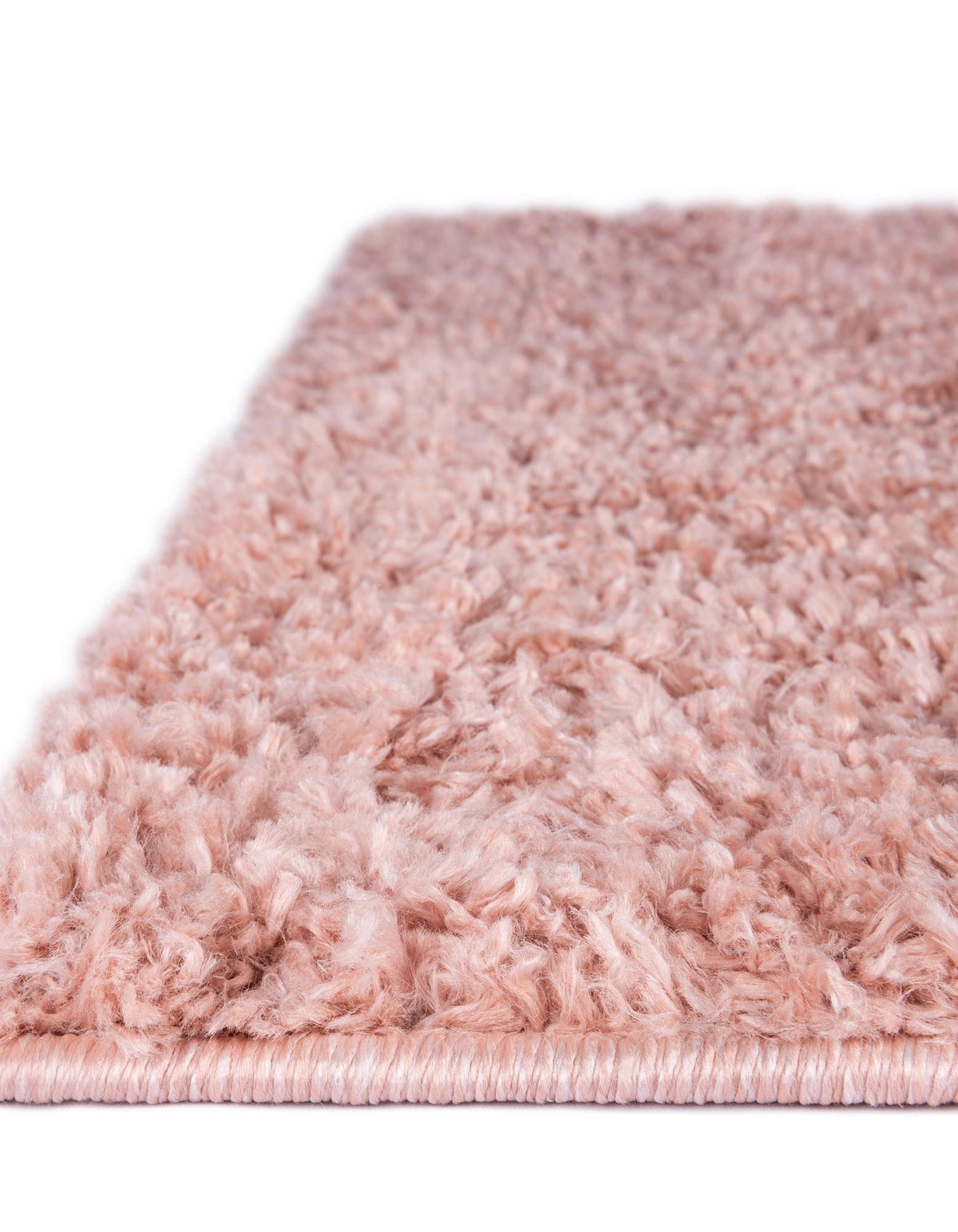 Rechteck Hochflorteppich Zermatt Shag in Rosa von Hadorn™ - Lifestyle Image