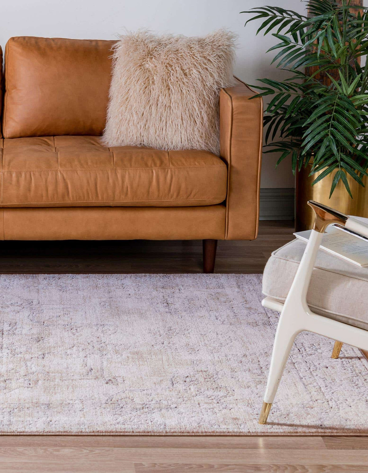 Rechteck Teppich Oregon in Elfenbein von Hadorn™ - Lifestyle Image