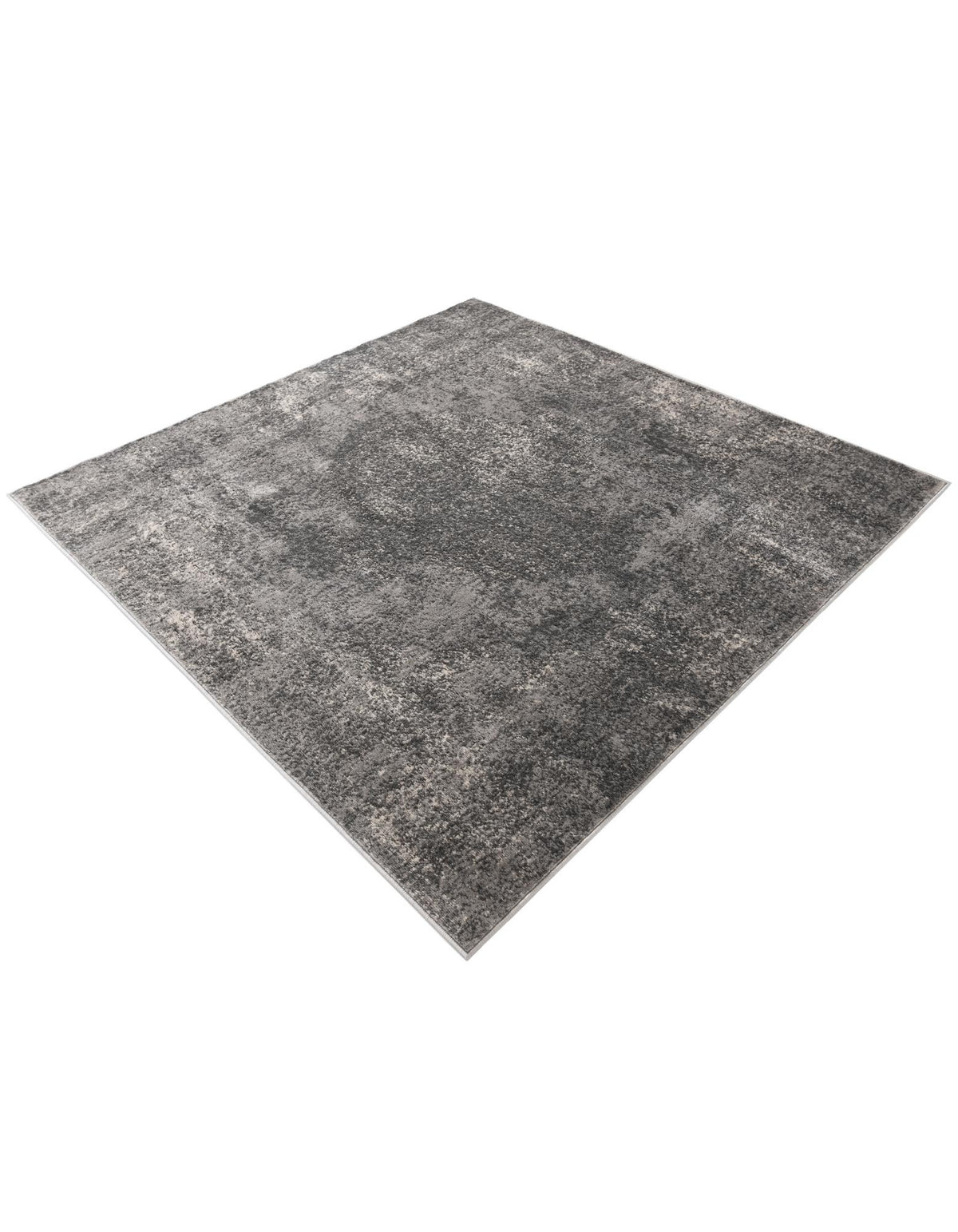 Quadratisch Teppich Oregon in Grau von Hadorn™ - Lifestyle Image