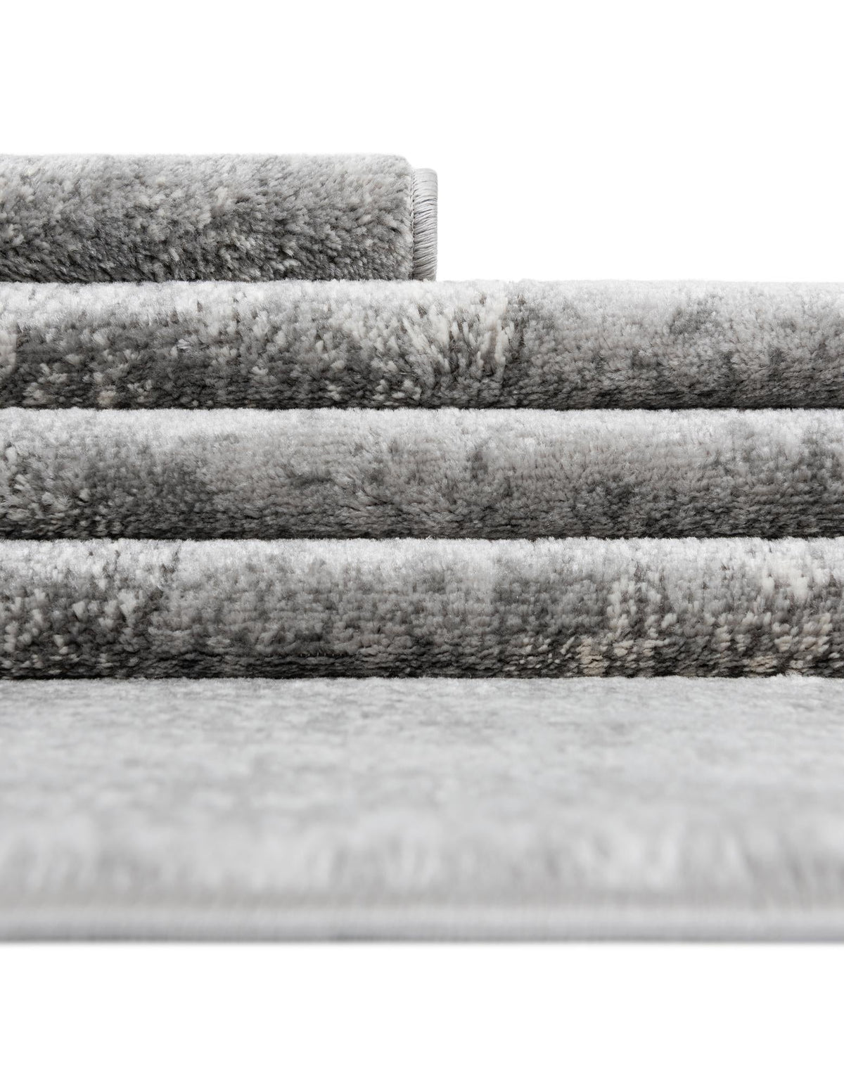 Quadratisch Teppich Oregon in Grau von Hadorn™ - Lifestyle Image