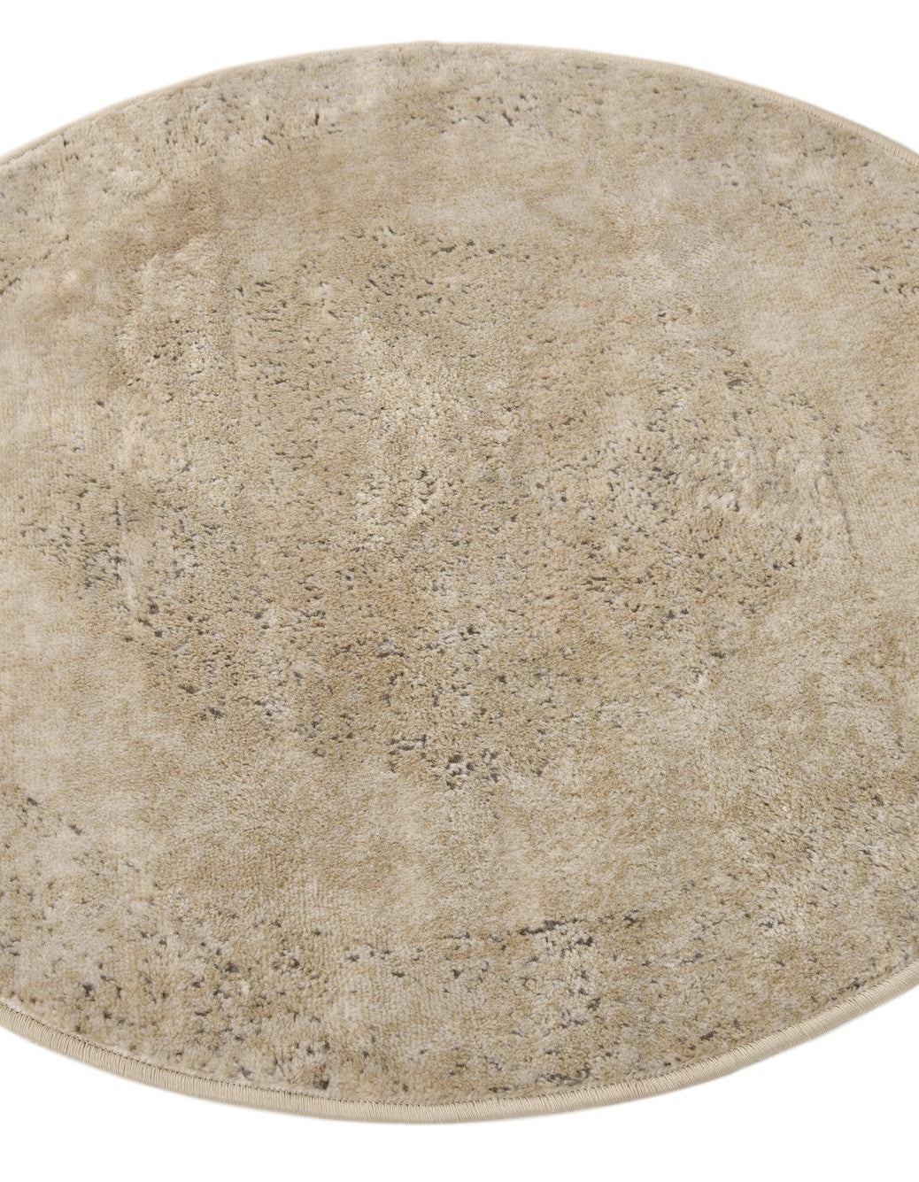 Rund Teppich Oregon in Beige von Hadorn™ - Lifestyle Image