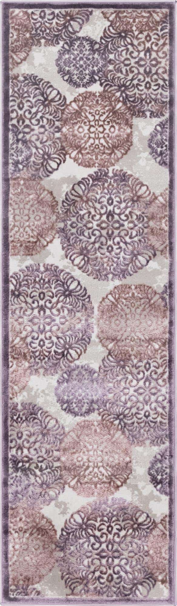 Läufer Teppich Chesterfield in Violett von Hadorn™ - Lifestyle Image