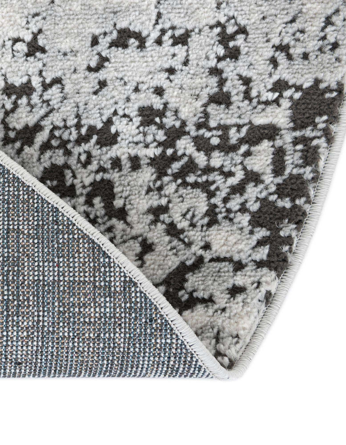 Rund Teppich Leipzig in Grau von Hadorn™ - Lifestyle Image