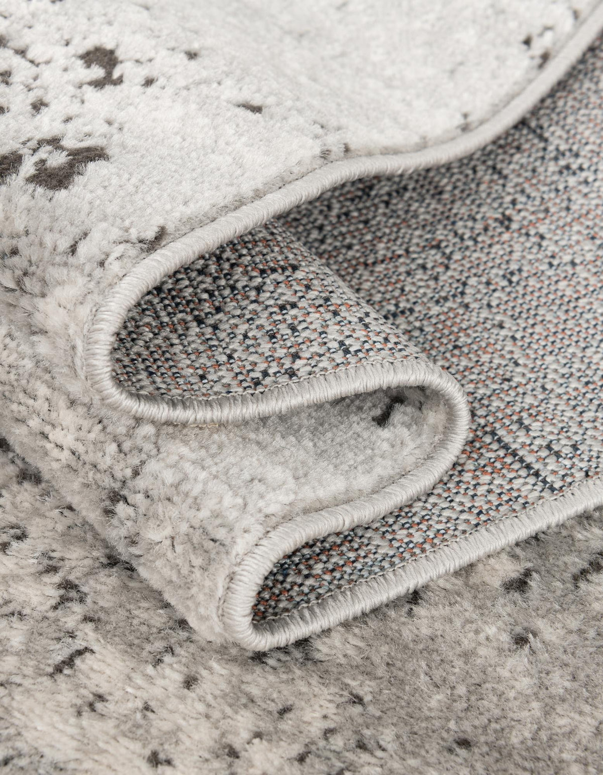 Rund Teppich Leipzig in Grau von Hadorn™ - Lifestyle Image