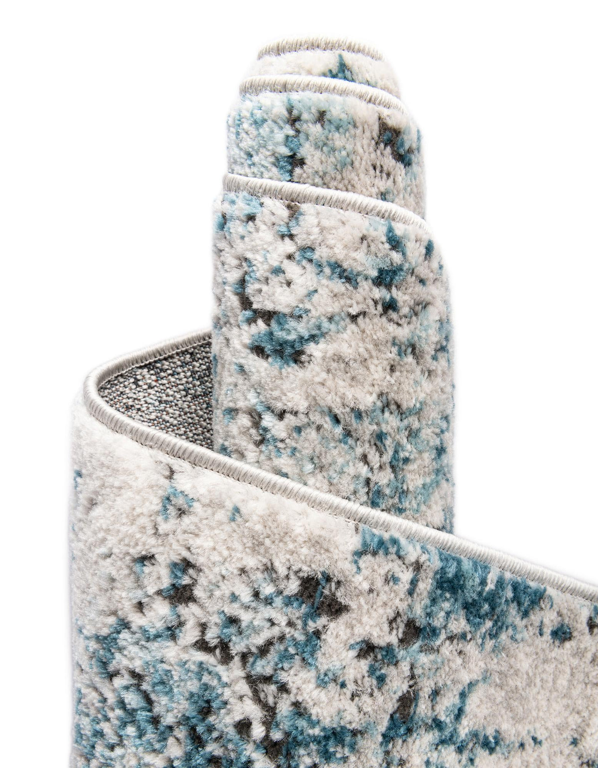 Rechteck Teppich Leipzig in Blau von Hadorn™ - Lifestyle Image