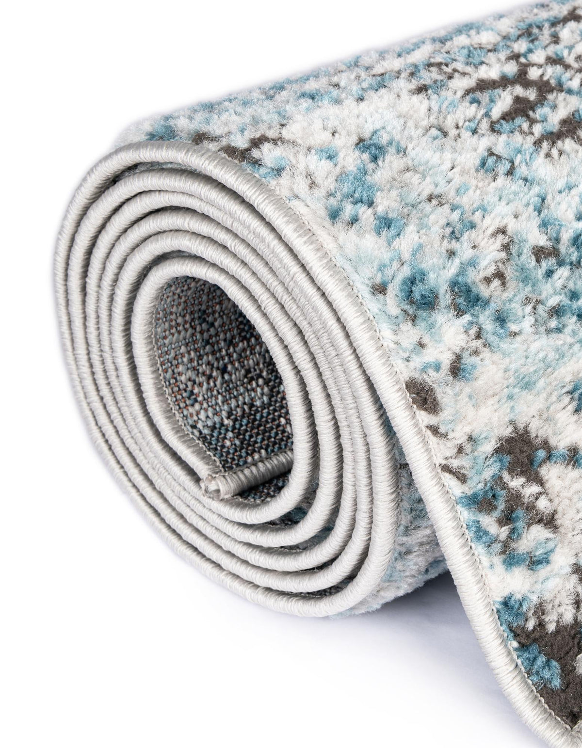 Rechteck Teppich Leipzig in Blau von Hadorn™ - Lifestyle Image