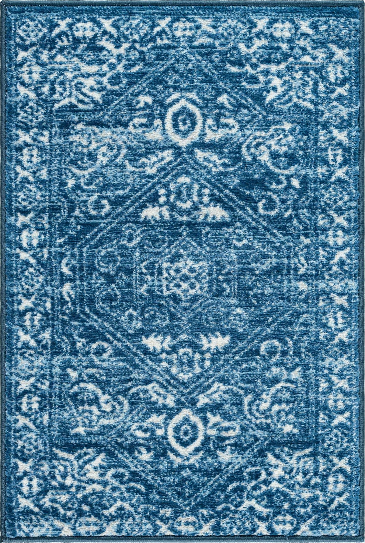 Rechteck Teppich Boston in Blau von Hadorn™ - Lifestyle Image