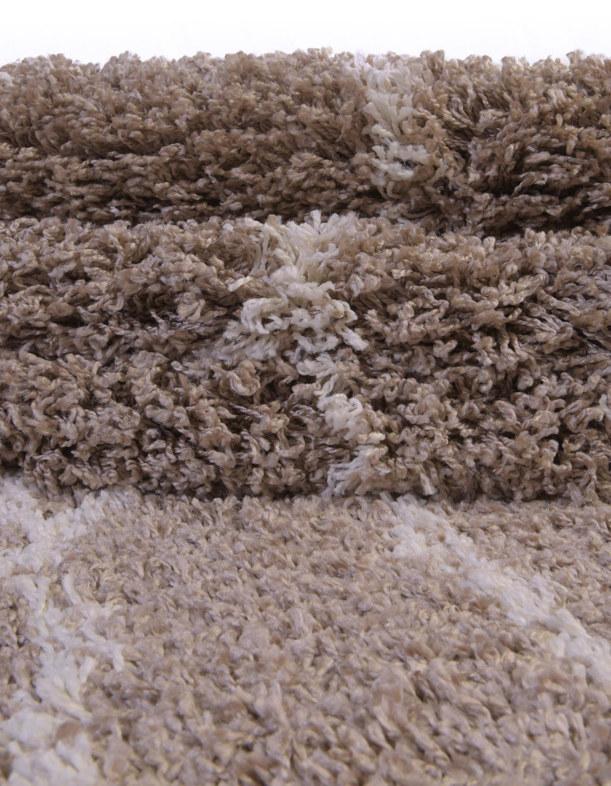 Quadratisch Teppich Lachen Fence in Khaki von Hadorn™ - Lifestyle Image