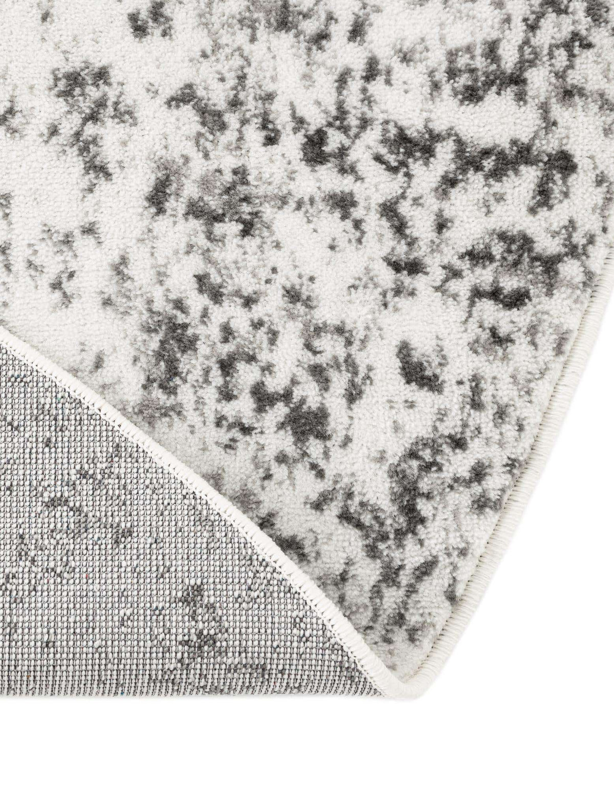 Oval Teppich Monaco in Grau von Hadorn™ - Lifestyle Image