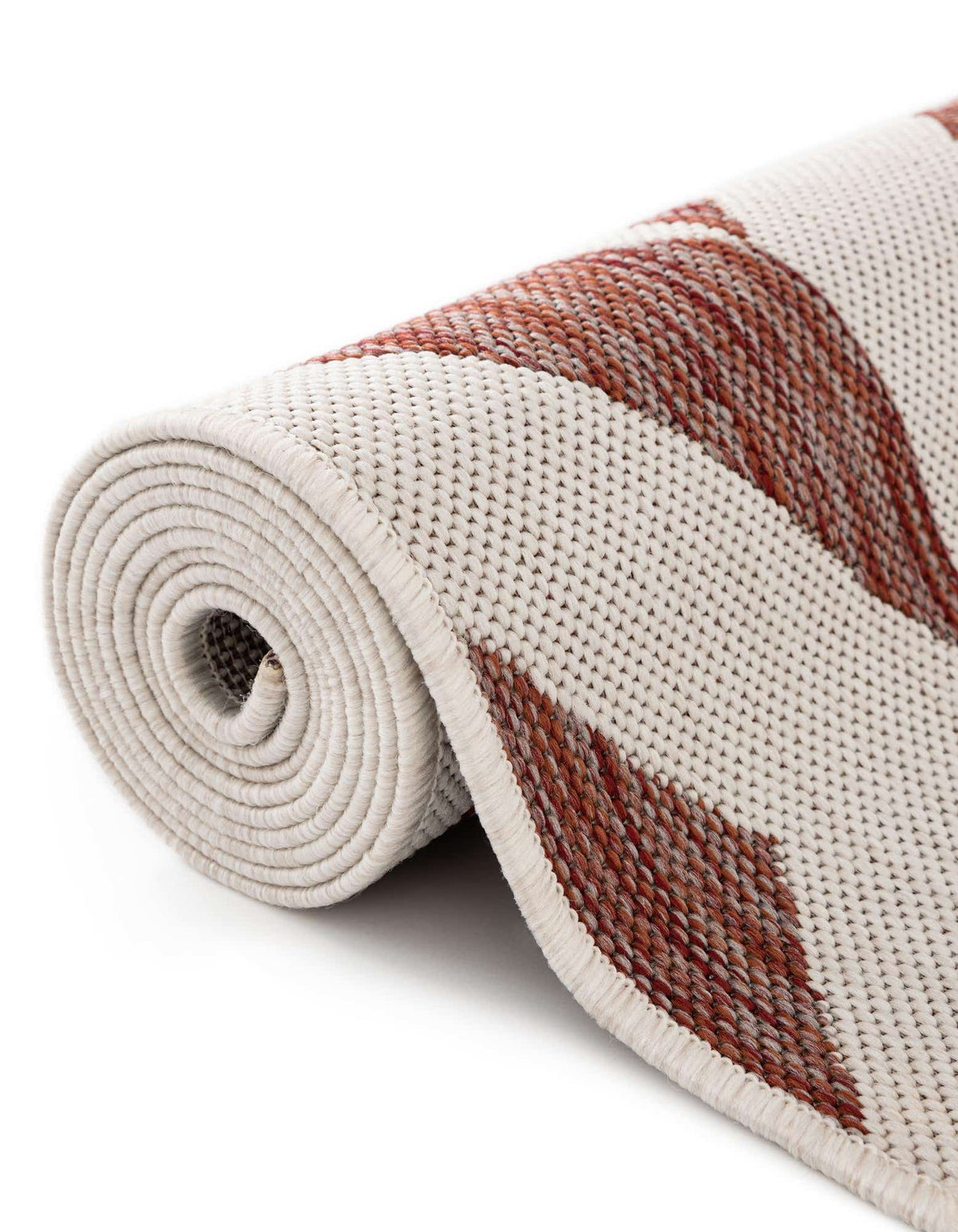 Rechteck Outdoor Teppich Jill Zarin Outdoor in Rostrot von Hadorn™ - Lifestyle Image