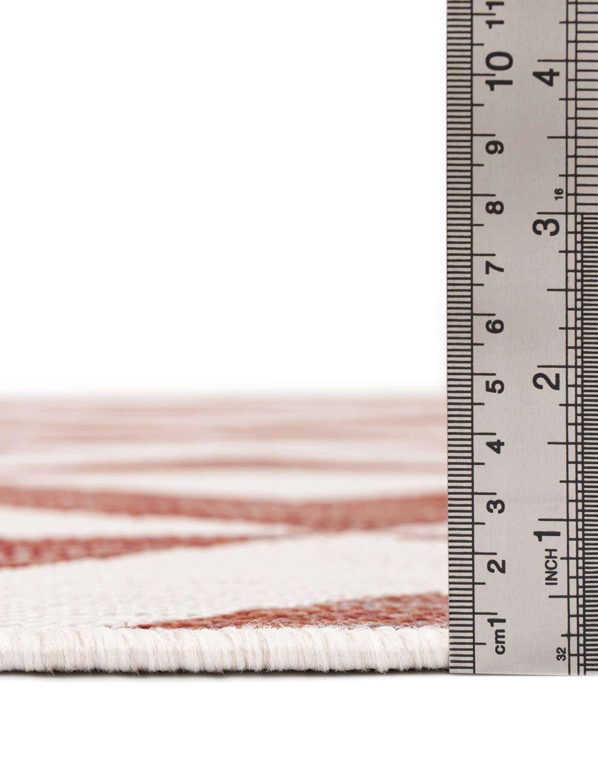 Rechteck Outdoor Teppich Jill Zarin Outdoor in Rostrot von Hadorn™ - Lifestyle Image