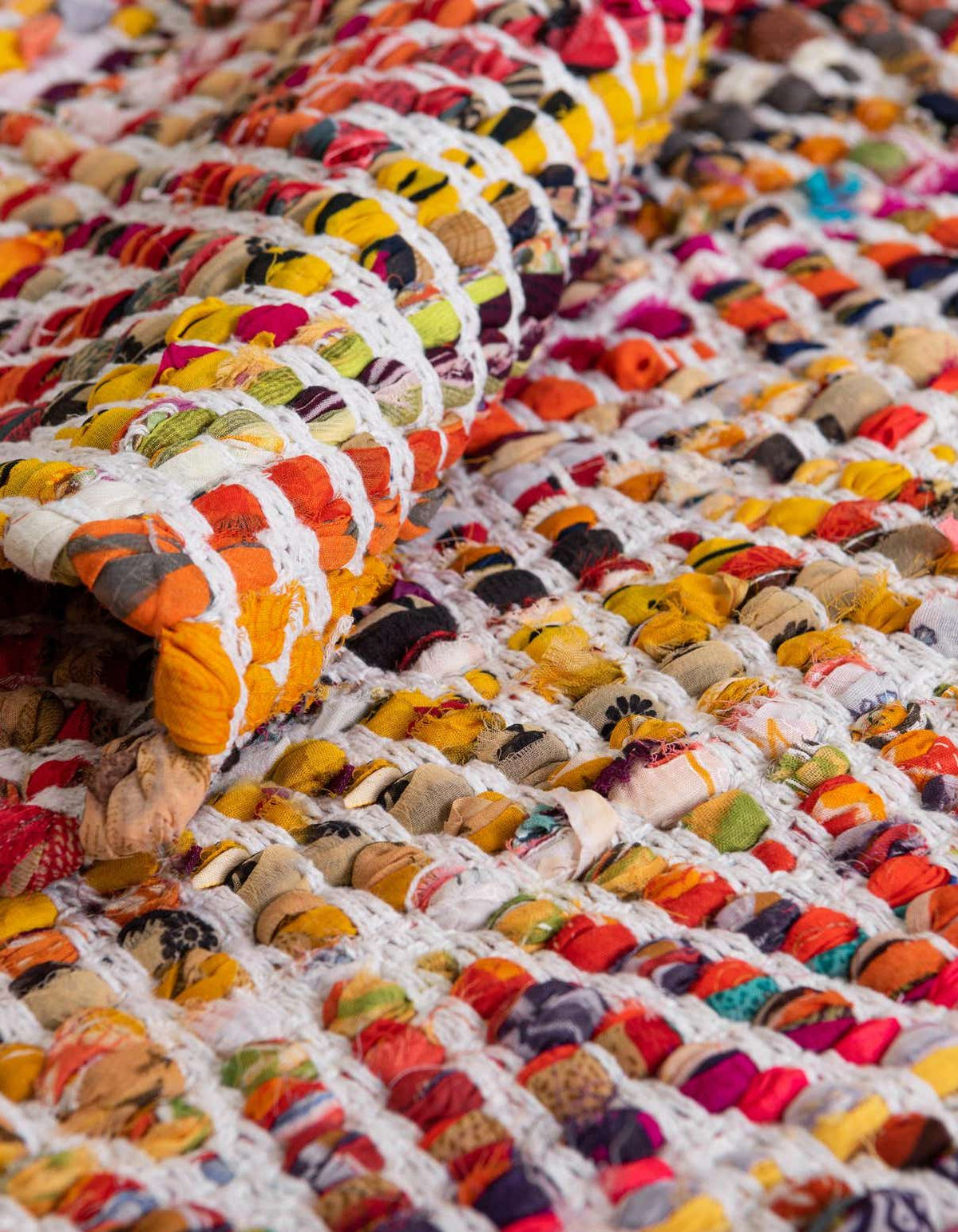 185 x 65 Chindi Chevron