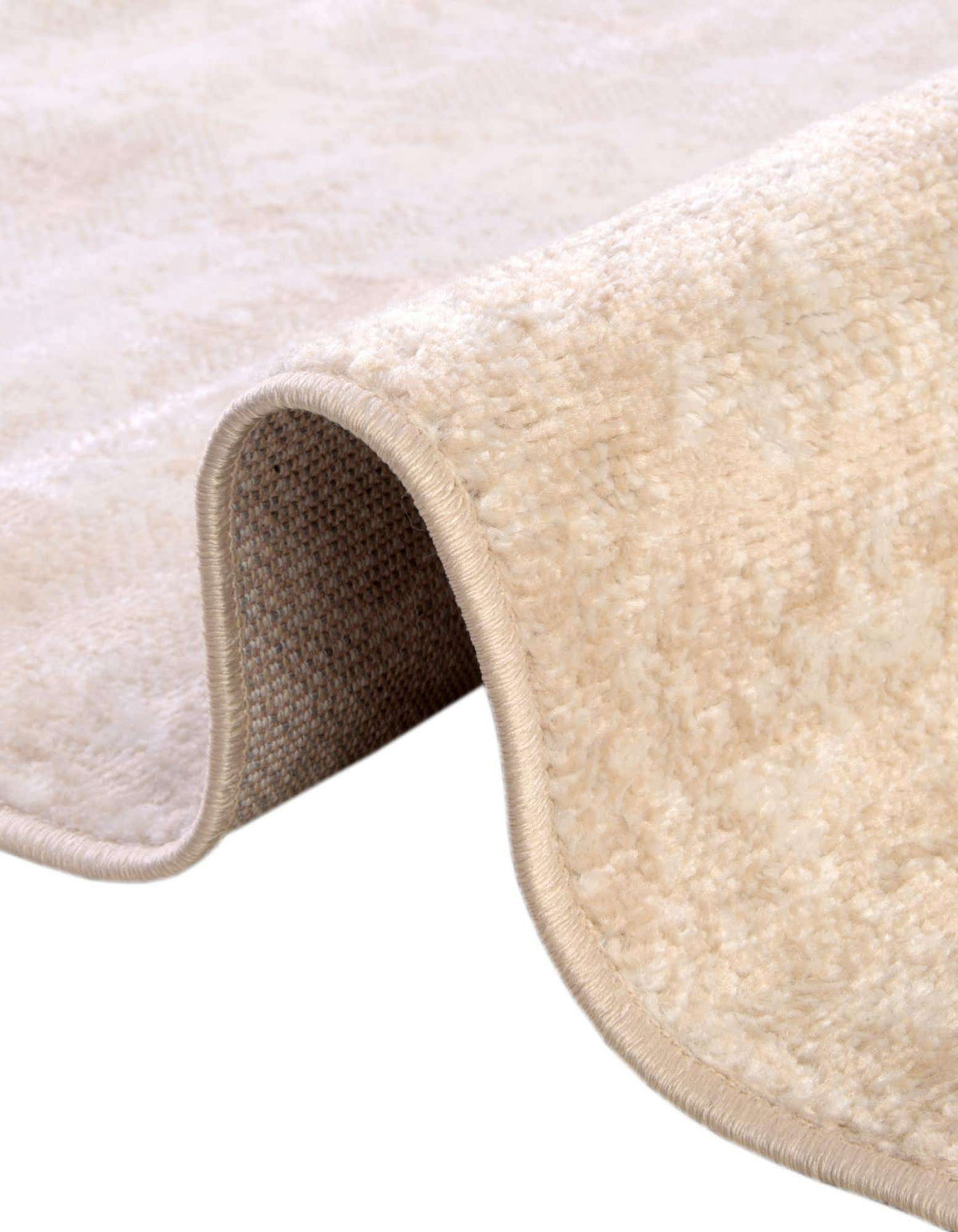 Rund Teppich Aurora in Sand von Hadorn™ - Lifestyle Image