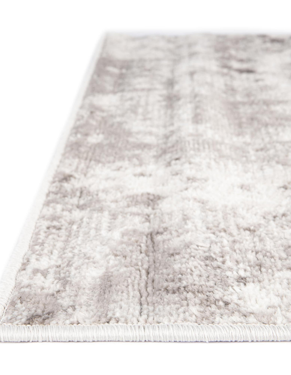 Quadratisch Teppich Aurora in Steingrau von Hadorn™ - Lifestyle Image