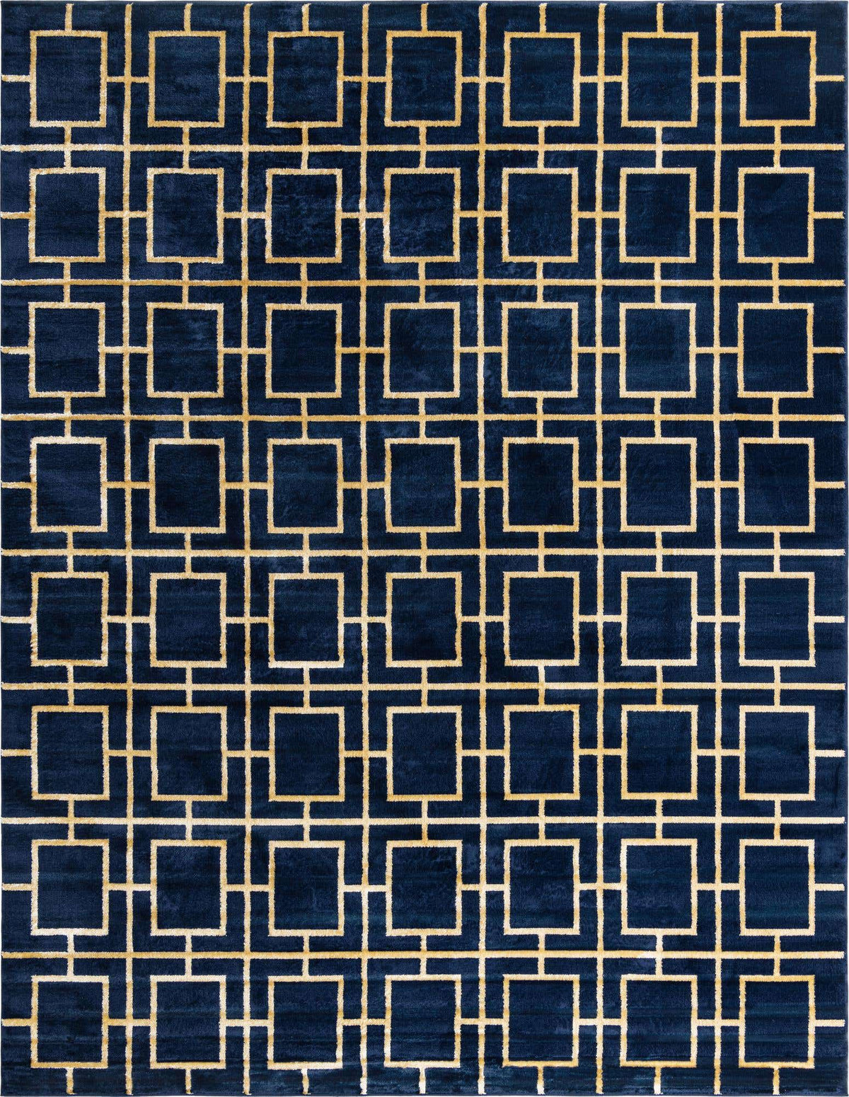 Rechteck Teppich Marilyn Monroe™ Glam Trellis in Blau von Hadorn™ - Lifestyle Image