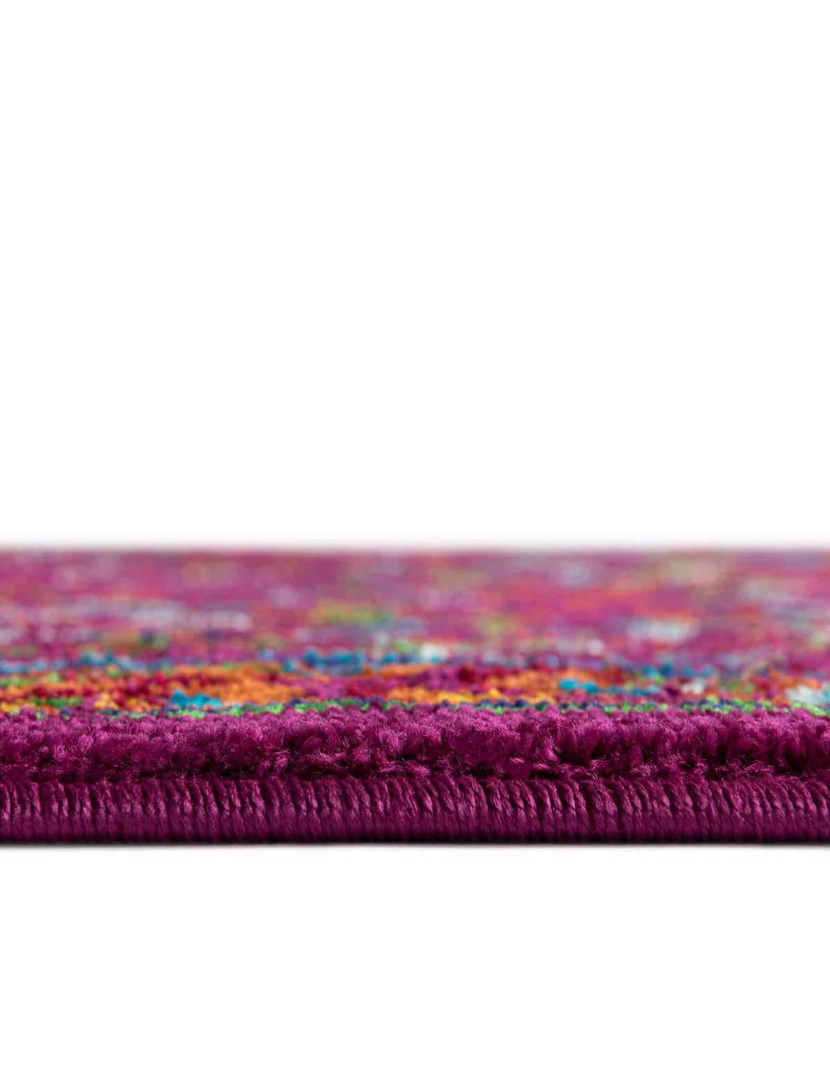 Rund Teppich Calypso in Rosa von Hadorn™ - Lifestyle Image