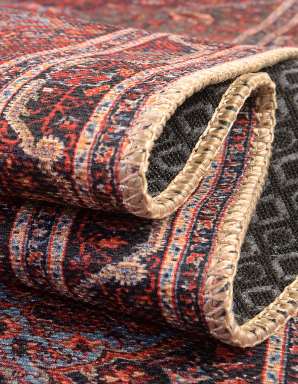 Läufer Teppich Timeless in Burgund von Hadorn™ - Lifestyle Image