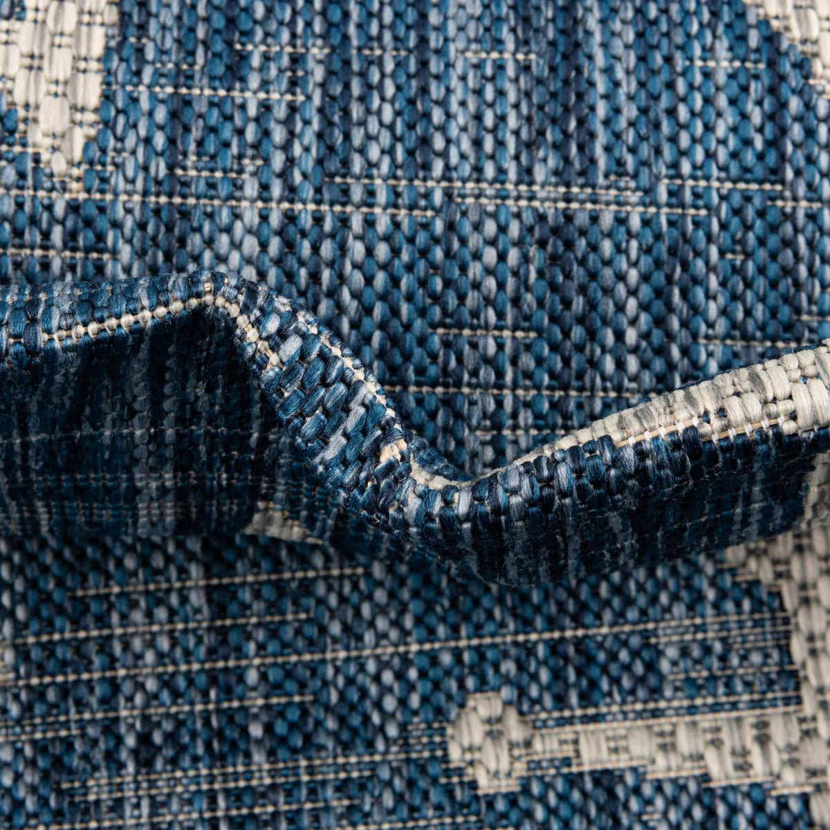 Läufer Outdoor Teppich Tulum Outdoor in Blau von Hadorn™ - Lifestyle Image