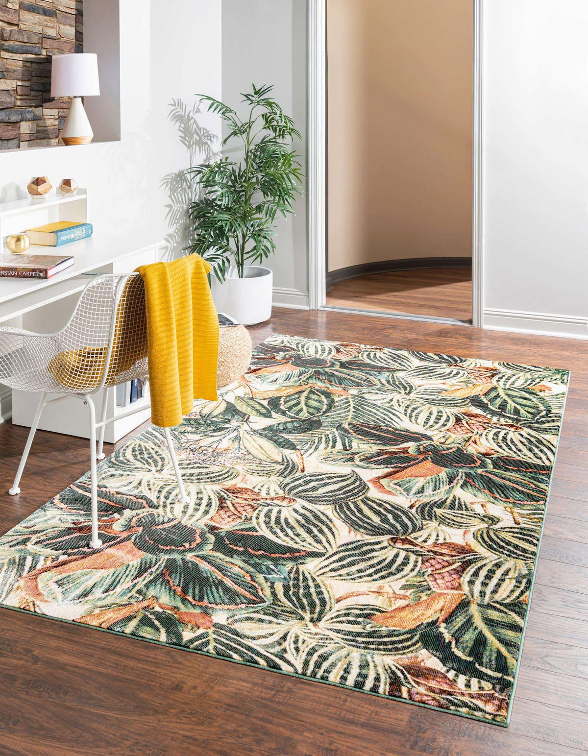 Rechteck Teppich Blossom in Mehrfarbig von Hadorn™ - Lifestyle Image