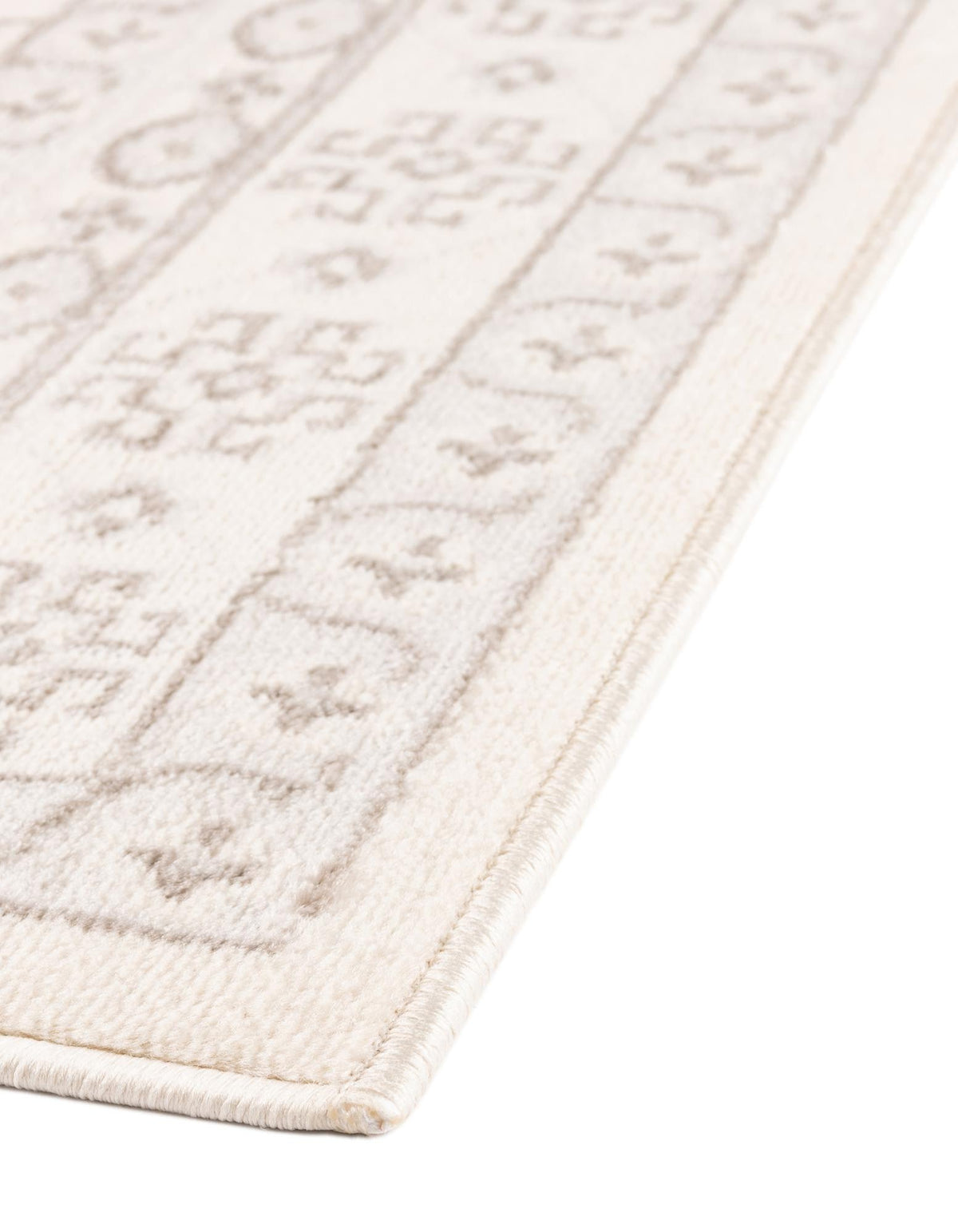 Quadratisch Teppich Charlotte in Elfenbein von Hadorn™ - Lifestyle Image