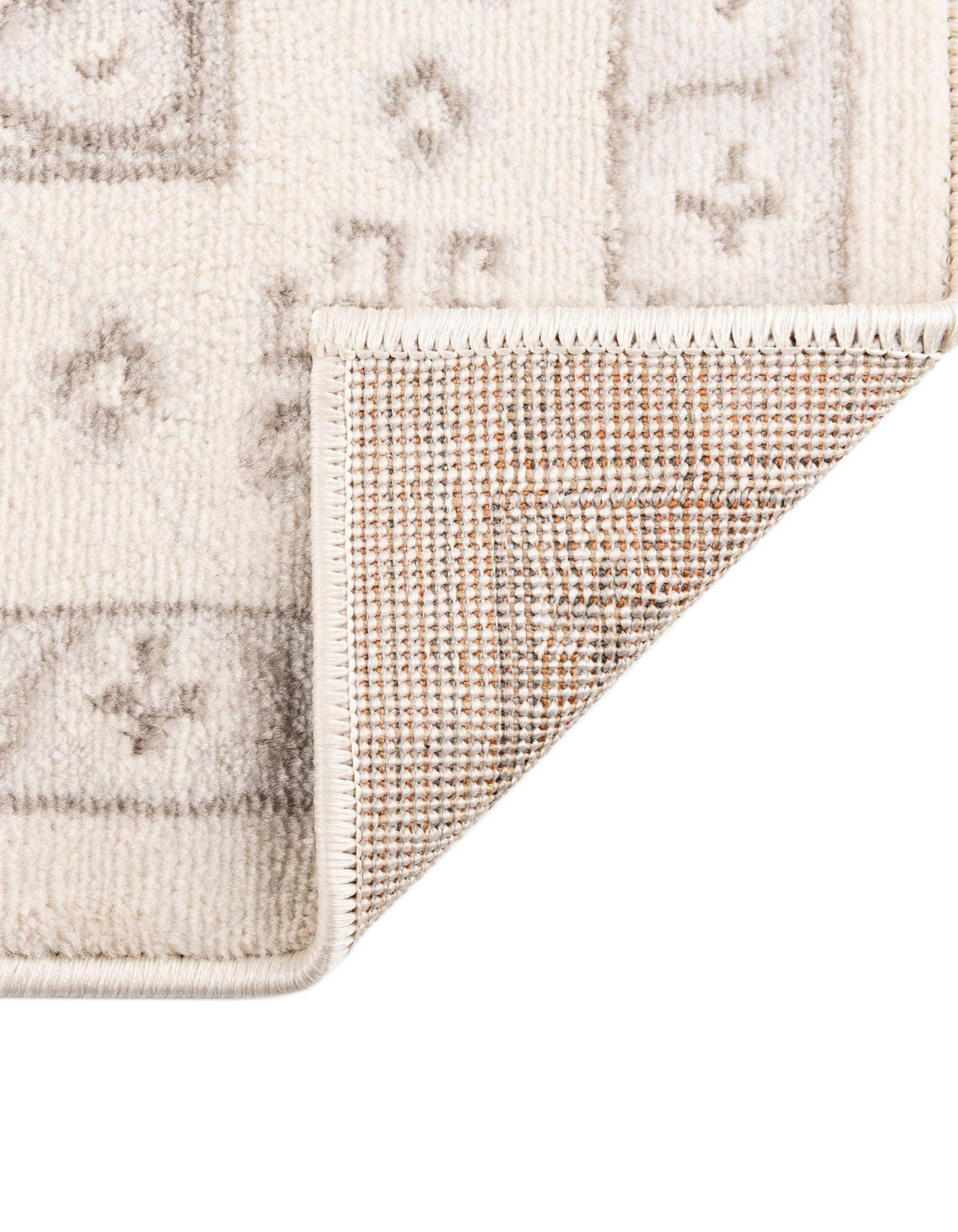 Quadratisch Teppich Charlotte in Elfenbein von Hadorn™ - Lifestyle Image
