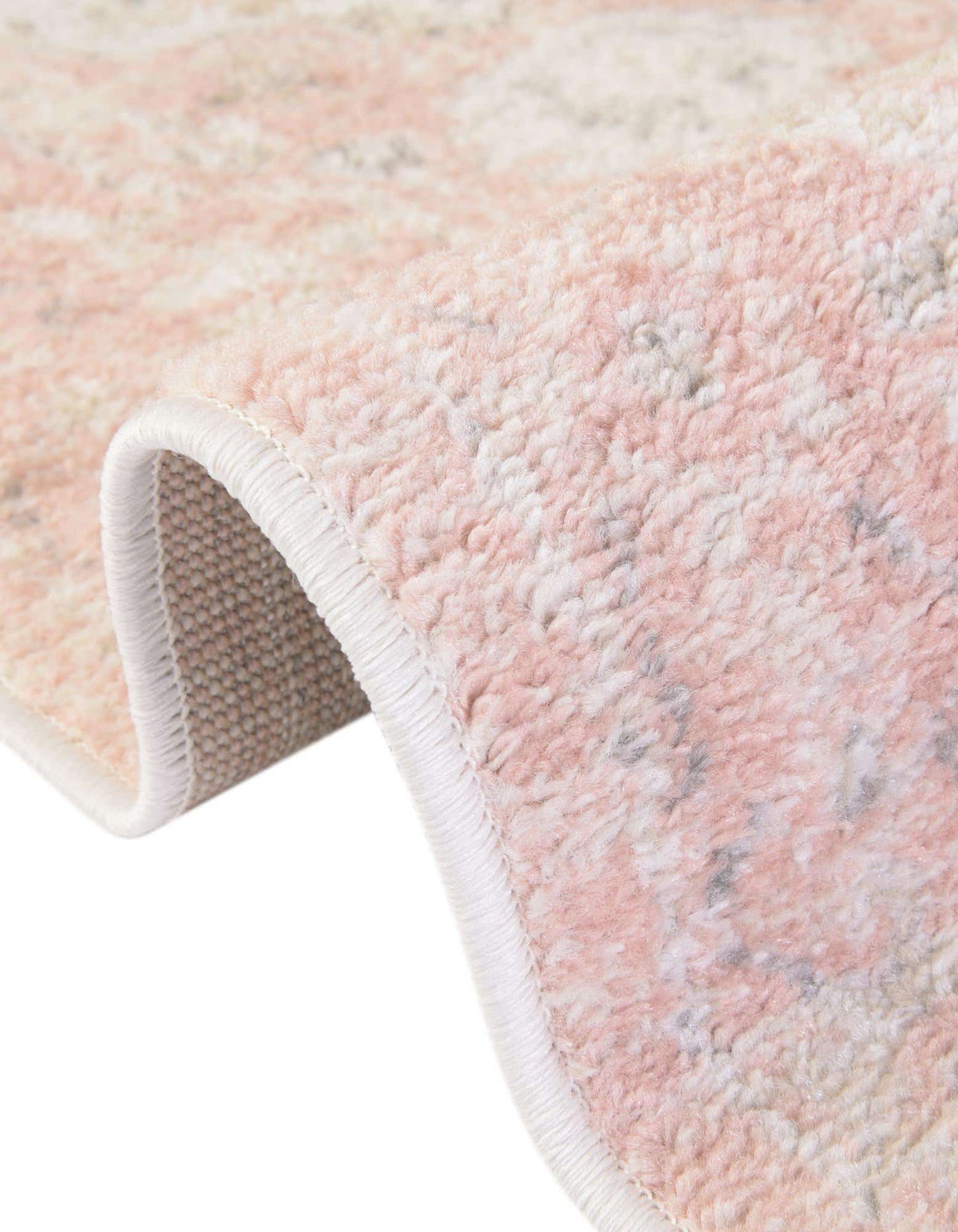 Rechteck Teppich Madeline Vintage in Rosenrosa von Hadorn™ - Lifestyle Image
