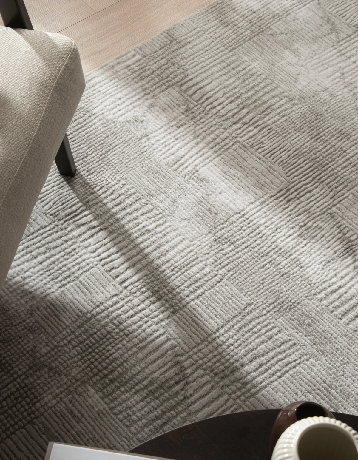 Läufer Teppich Davos Flawless in Grau von Hadorn™ - Lifestyle Image