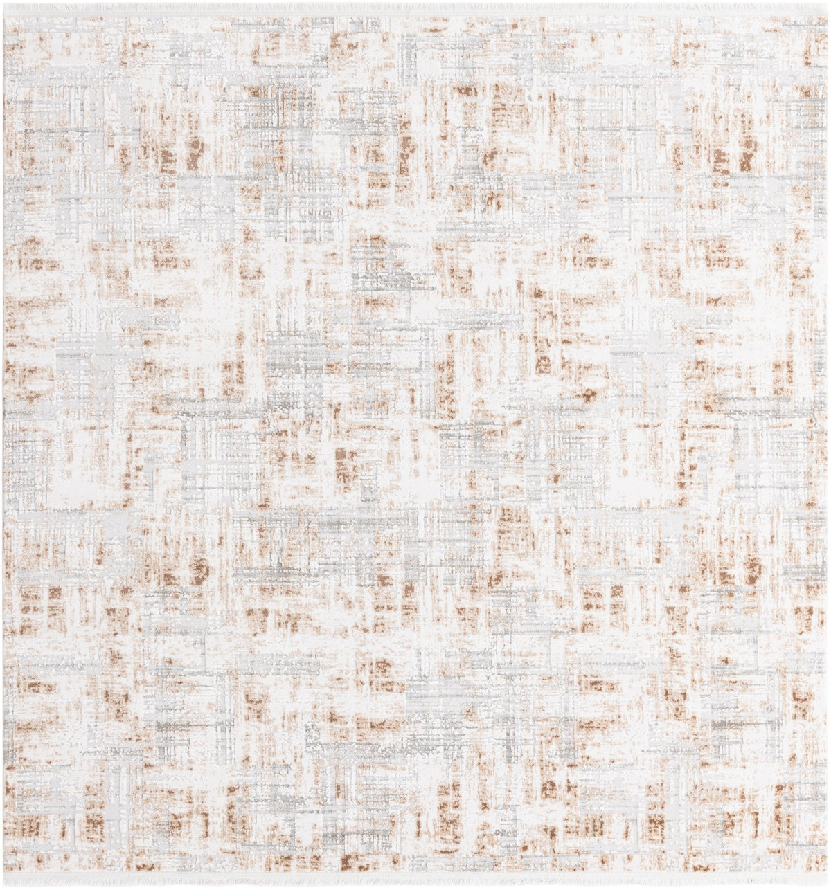 Quadratisch Teppich Davos Miracle in Beige von Hadorn™ - Lifestyle Image