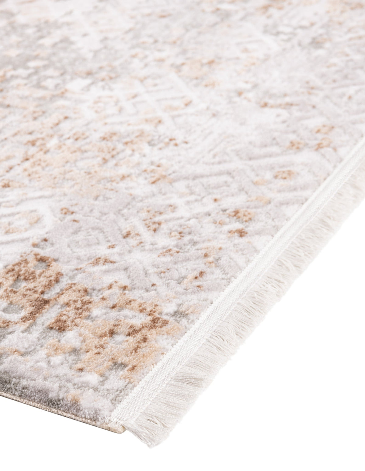 Rund Teppich Davos Fusion in Beige von Hadorn™ - Lifestyle Image