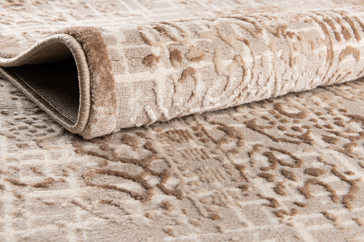 Läufer Teppich Bern Shimmer in Beige von Hadorn™ - Lifestyle Image