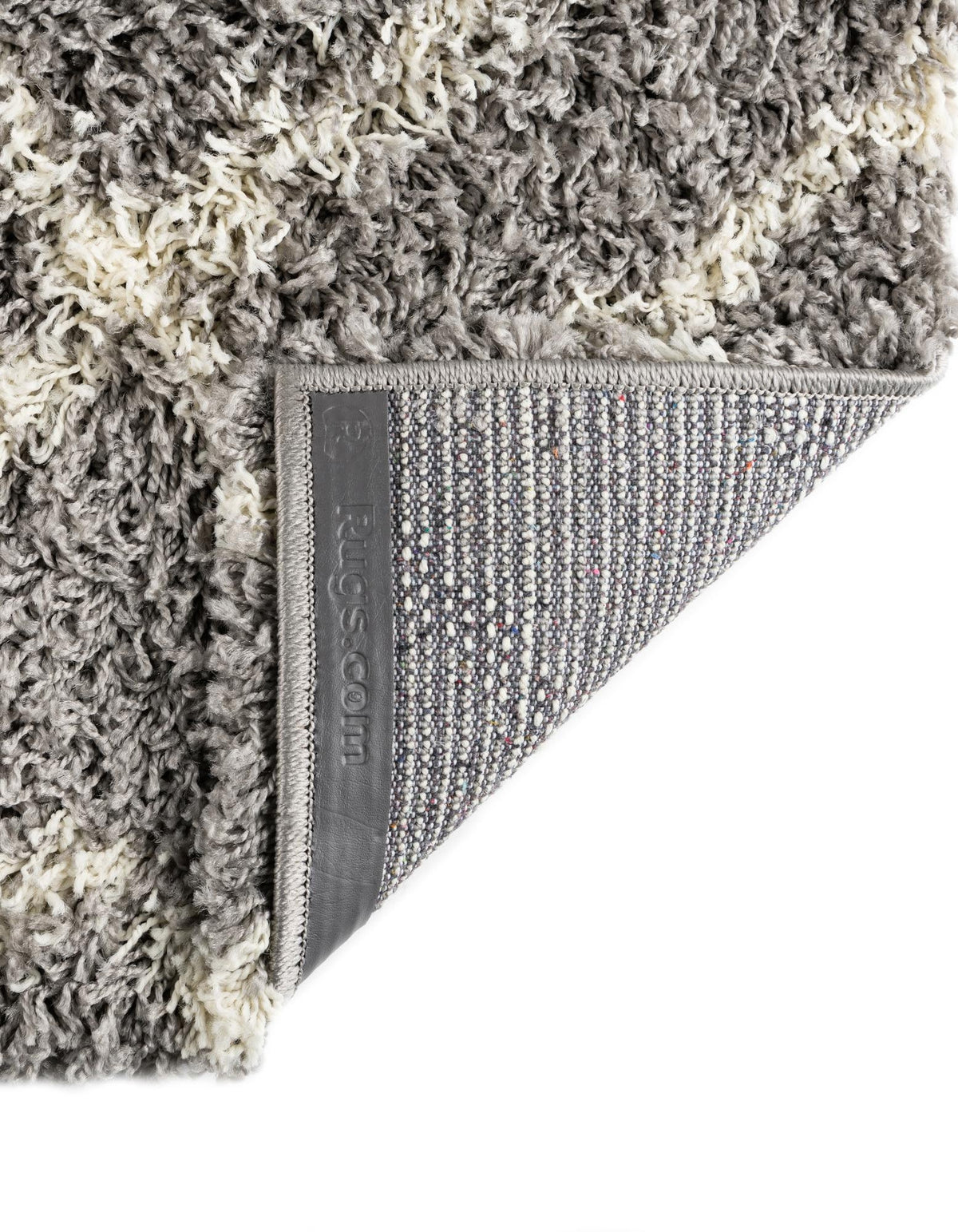 Läufer Hochflorteppich Trellis Shag in Grau von Hadorn™ - Lifestyle Image