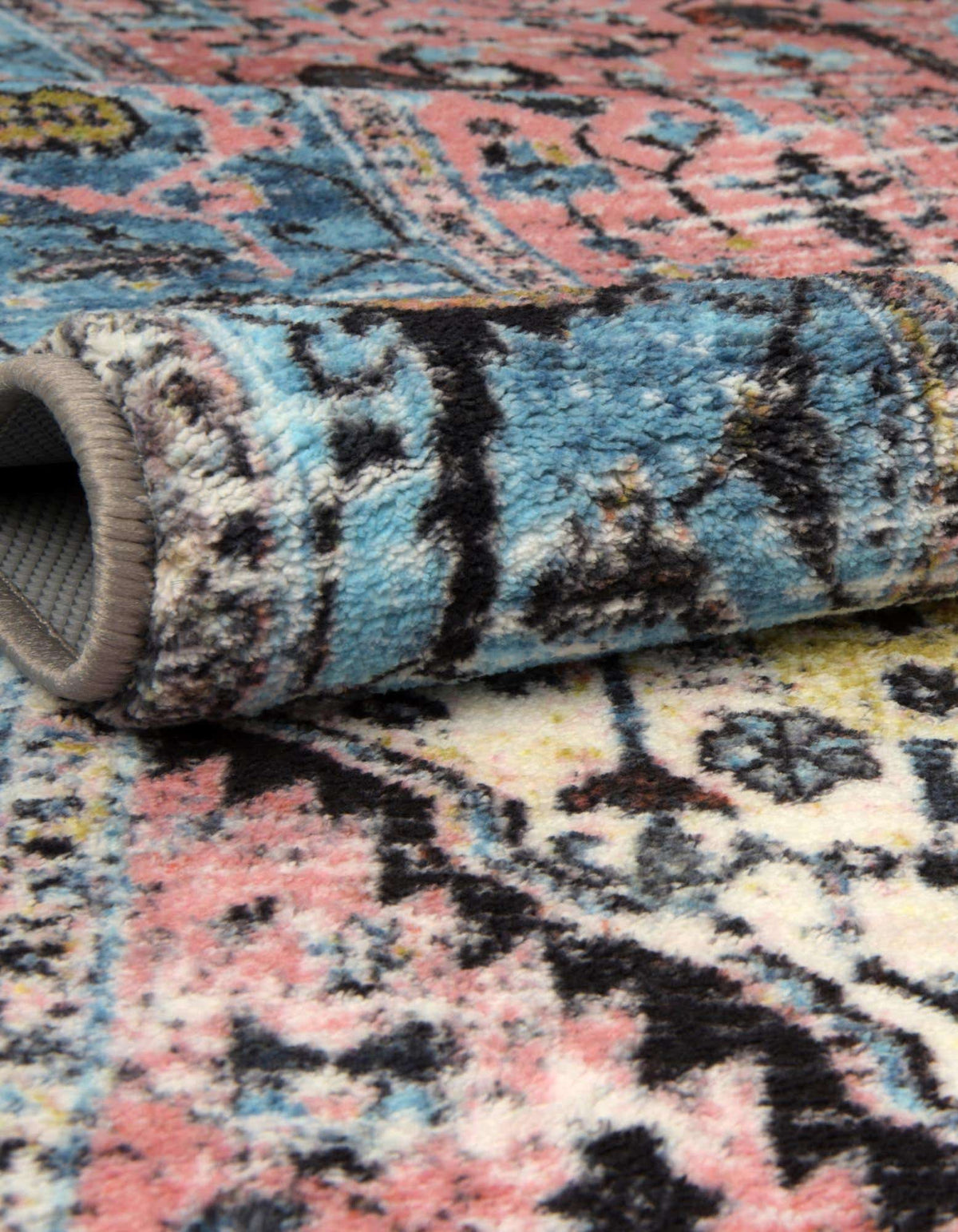 Läufer Teppich Medina in Powder Blau von Hadorn™ - Lifestyle Image