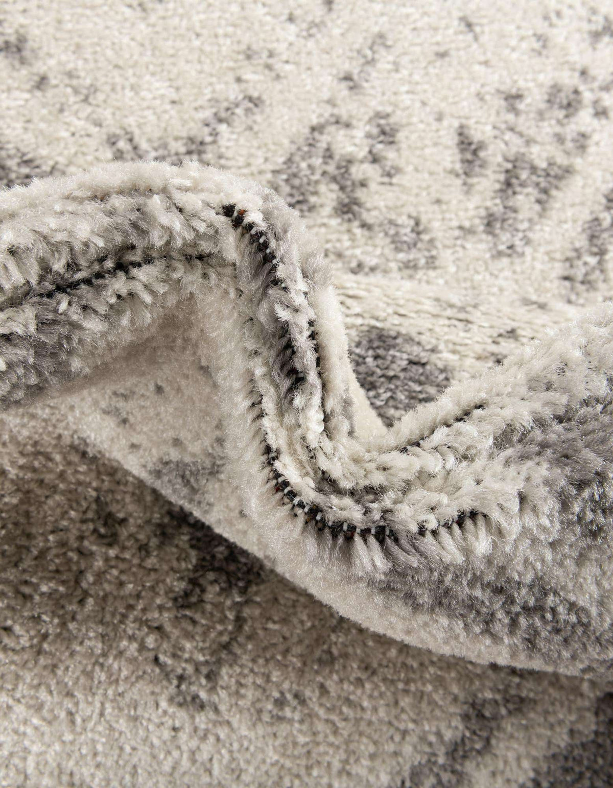 Rund Teppich Lennon in Elfenbein und Grau von Hadorn™ - Lifestyle Image