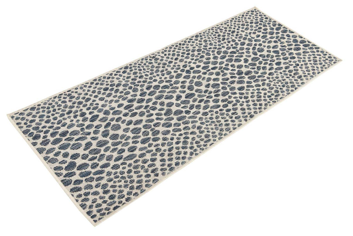 Läufer Outdoor Teppich Tulum Outdoor in Blau von Hadorn™ - Lifestyle Image