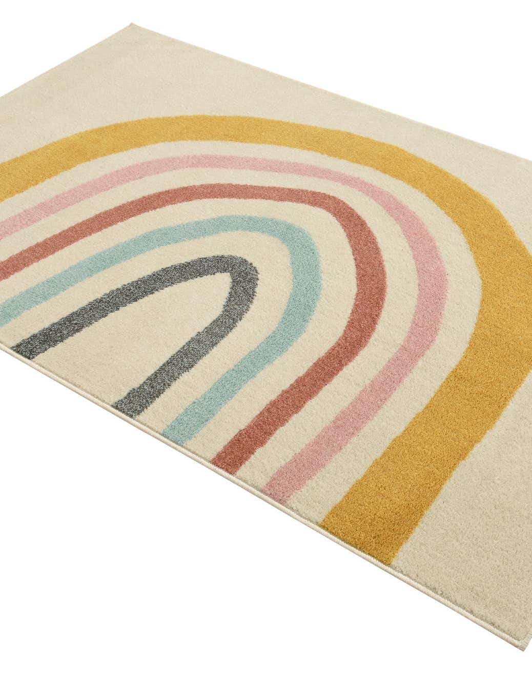 Rechteck Teppich Whimsy Kids in Elfenbein von Hadorn™ - Lifestyle Image