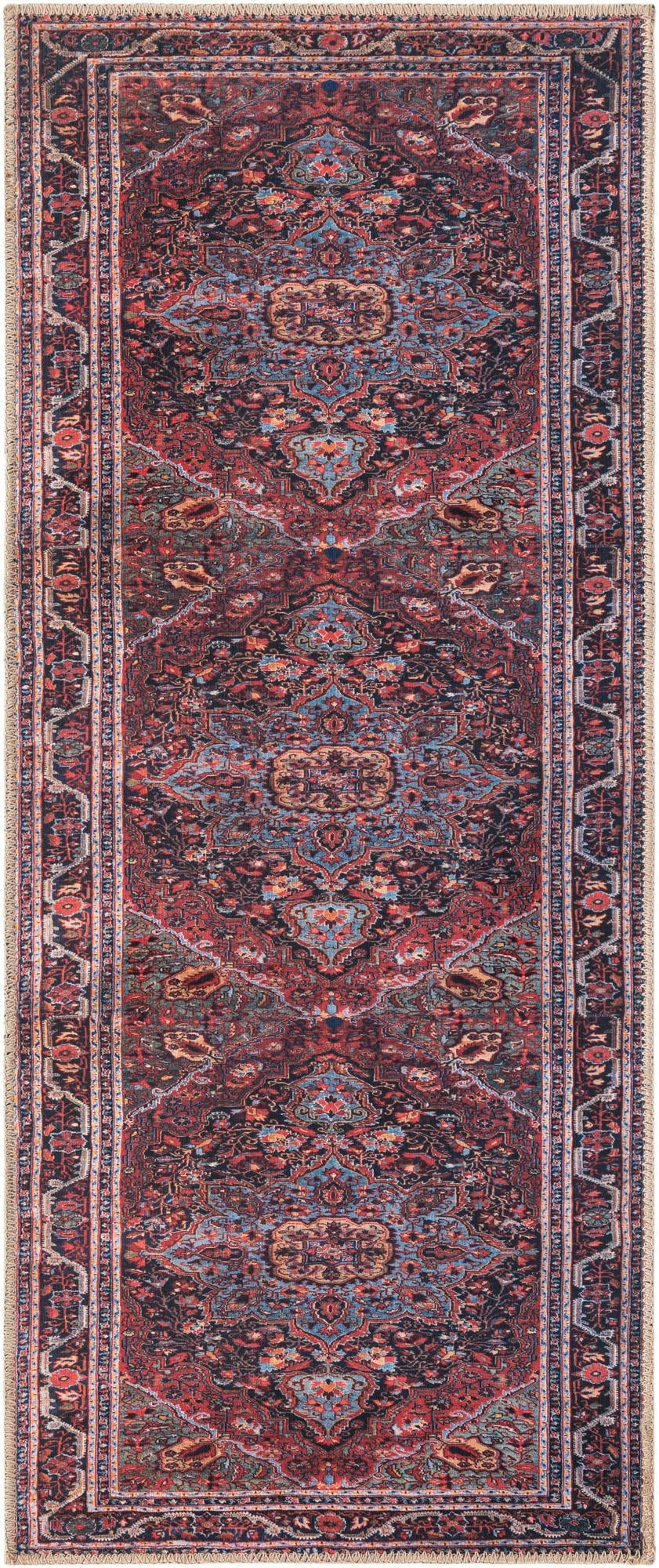 Läufer Teppich Timeless in Burgund von Hadorn™ - Lifestyle Image