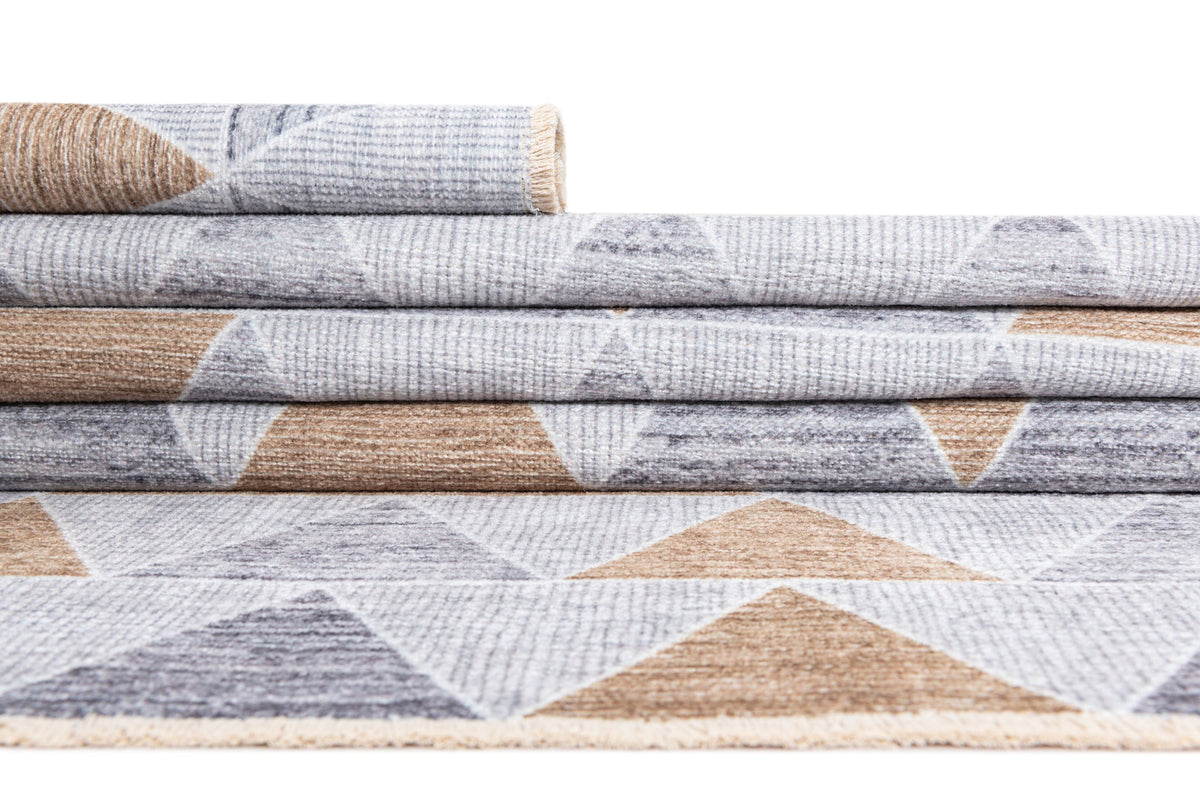 Rechteck Teppich Kriens Atum in Grau von Hadorn™ - Lifestyle Image
