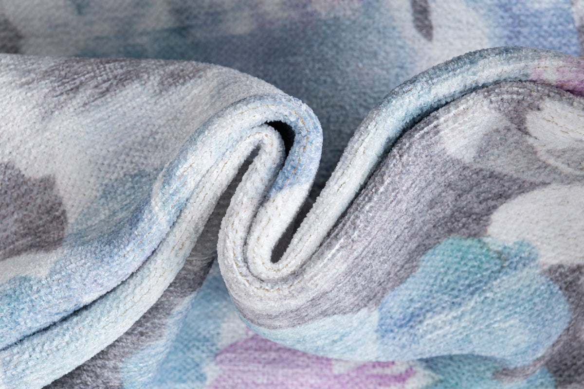 Läufer Teppich Kriens Blossom in Grau von Hadorn™ - Lifestyle Image