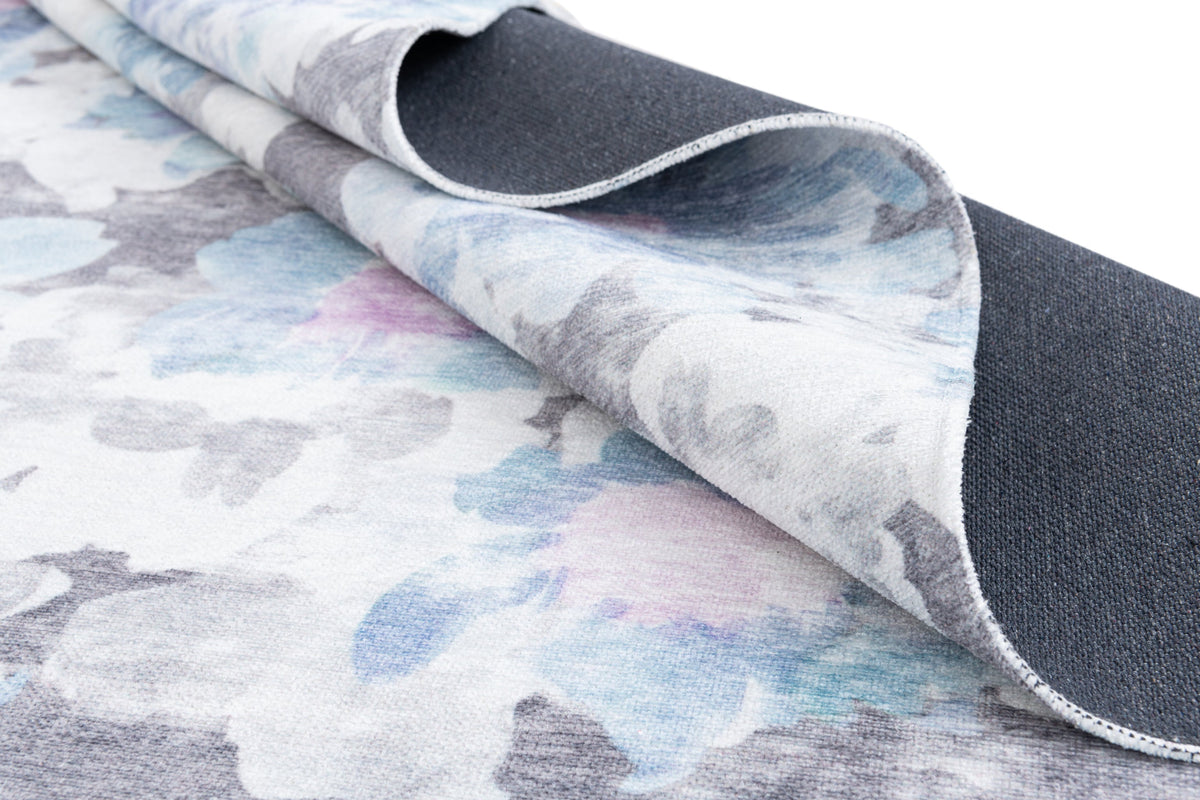 Läufer Teppich Kriens Blossom in Grau von Hadorn™ - Lifestyle Image